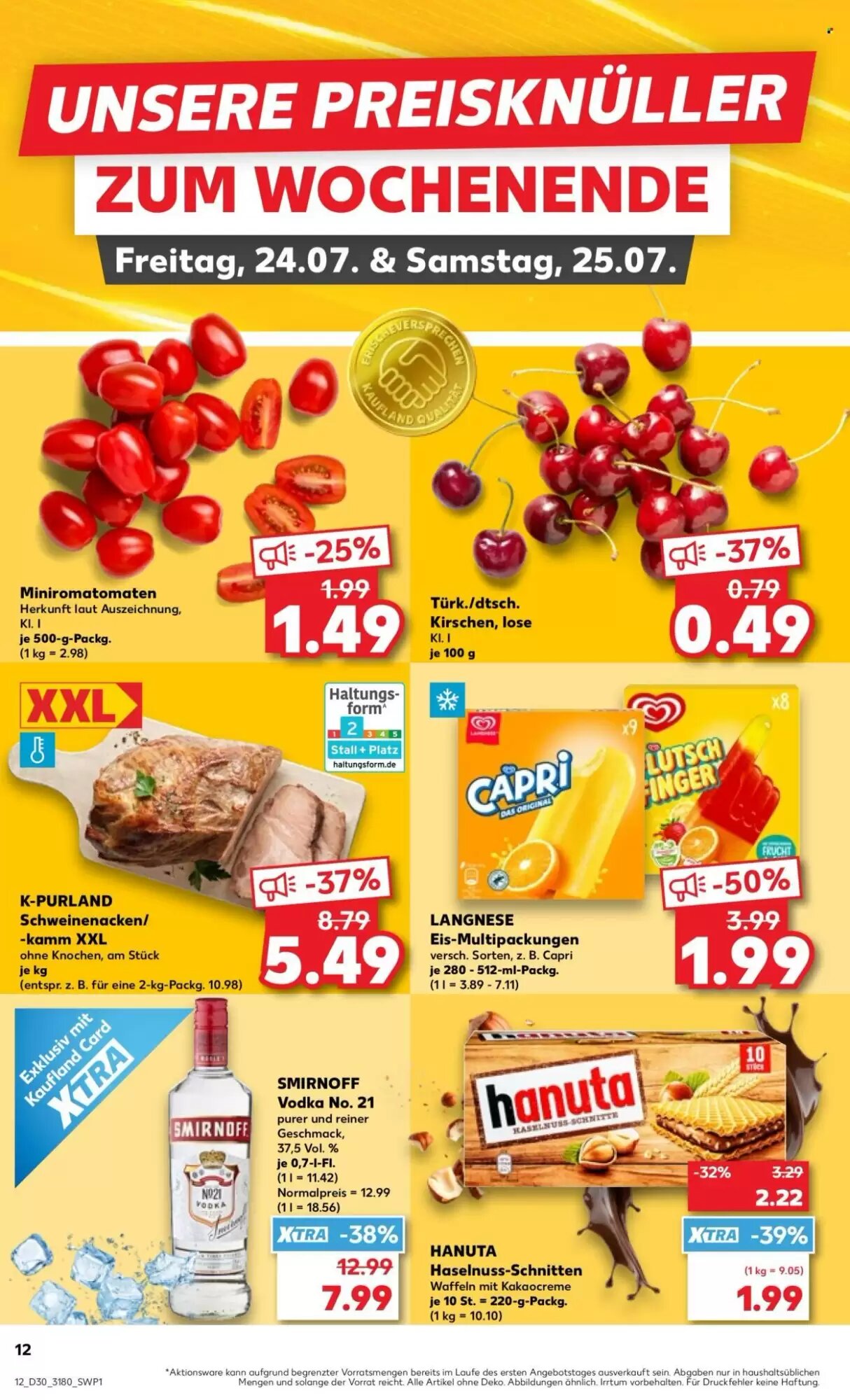 Kaufland Prospekt (ab 23.07.2026) zum Blättern - Seite 12