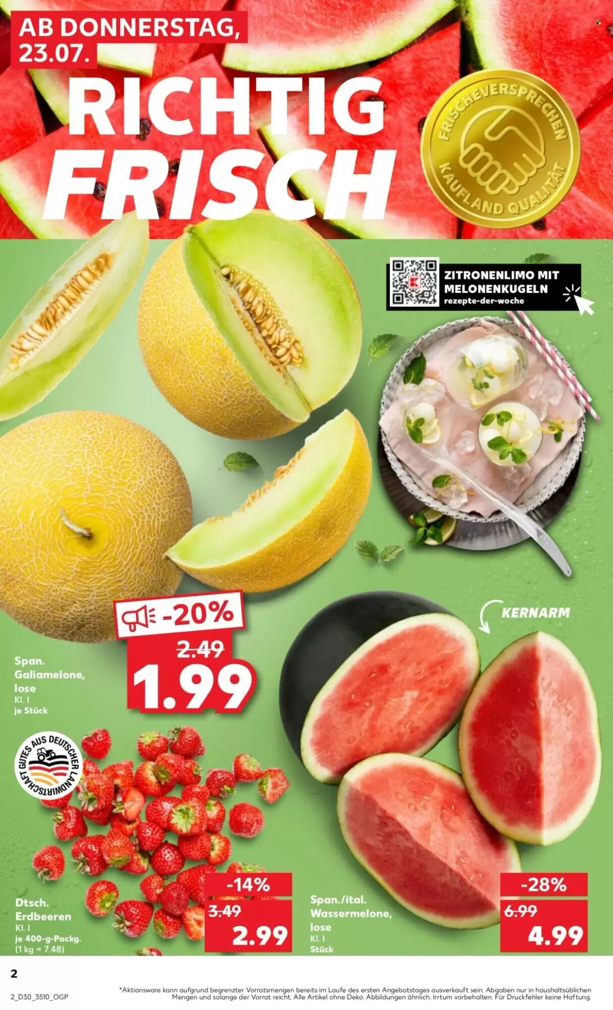 Kaufland Prospekt (ab 23.07.2026) zum Blättern - Seite 2
