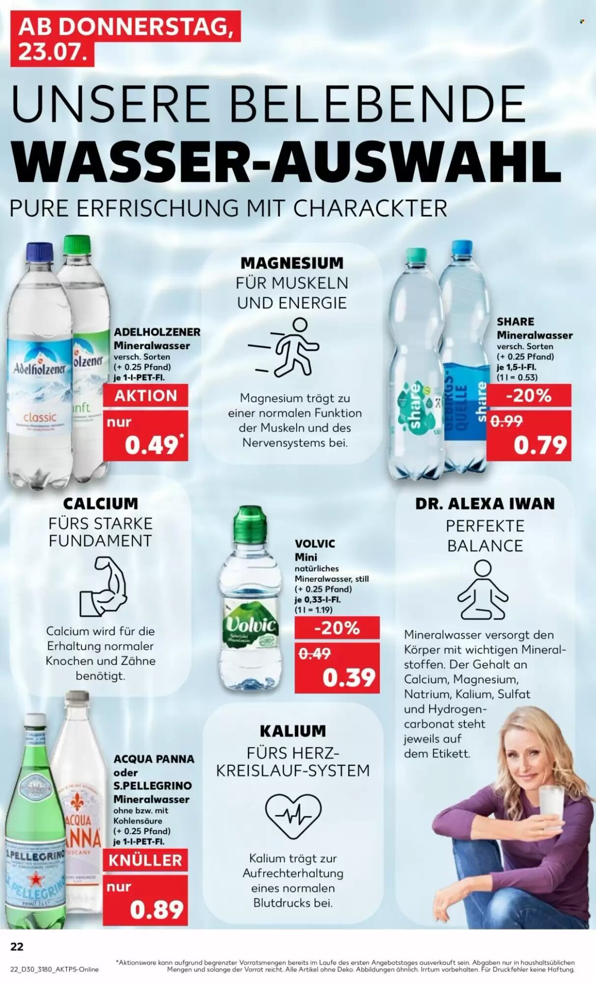 Kaufland Prospekt (ab 23.07.2026) zum Blättern - Seite 22