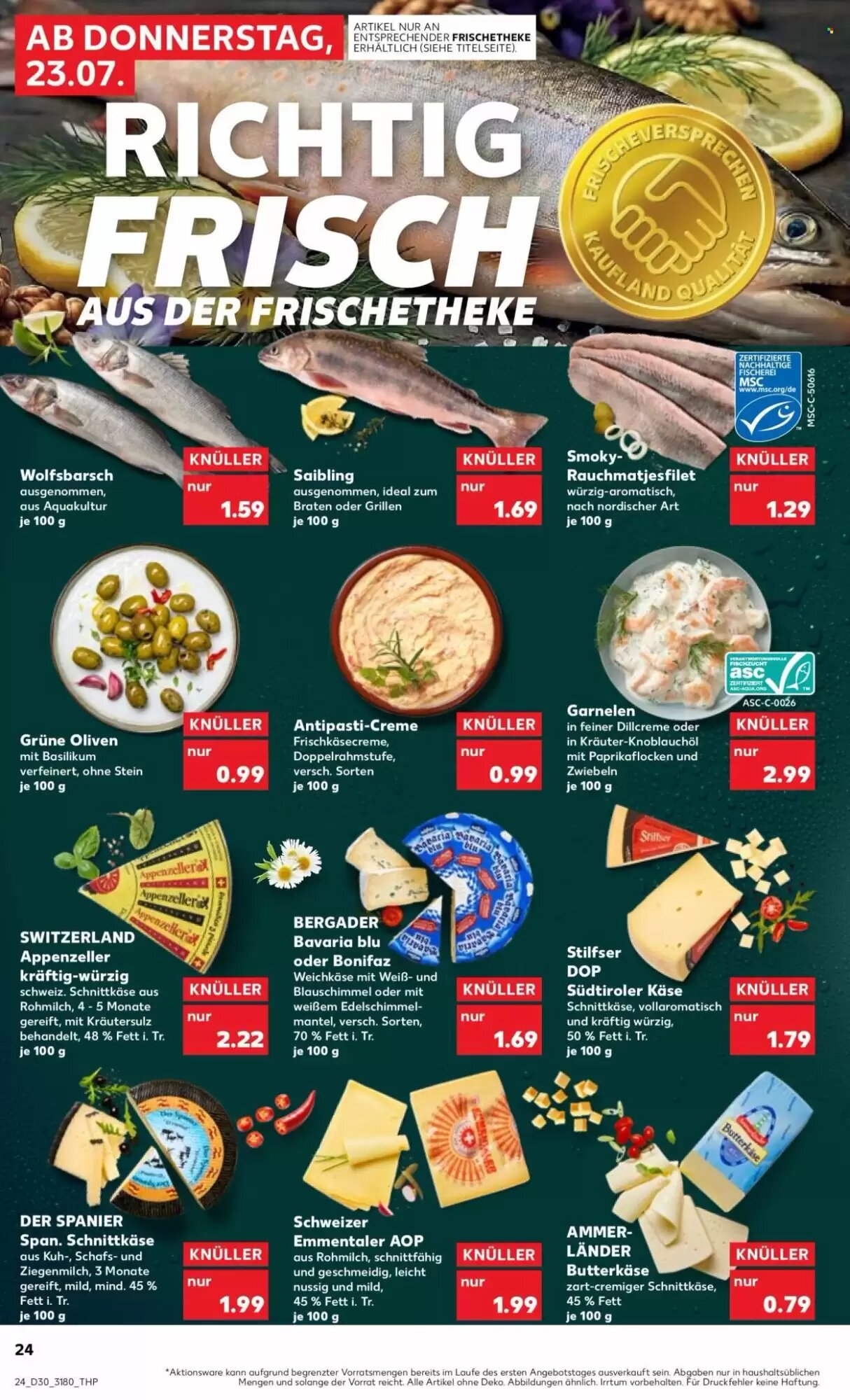 Kaufland Prospekt (ab 23.07.2026) zum Blättern - Seite 24
