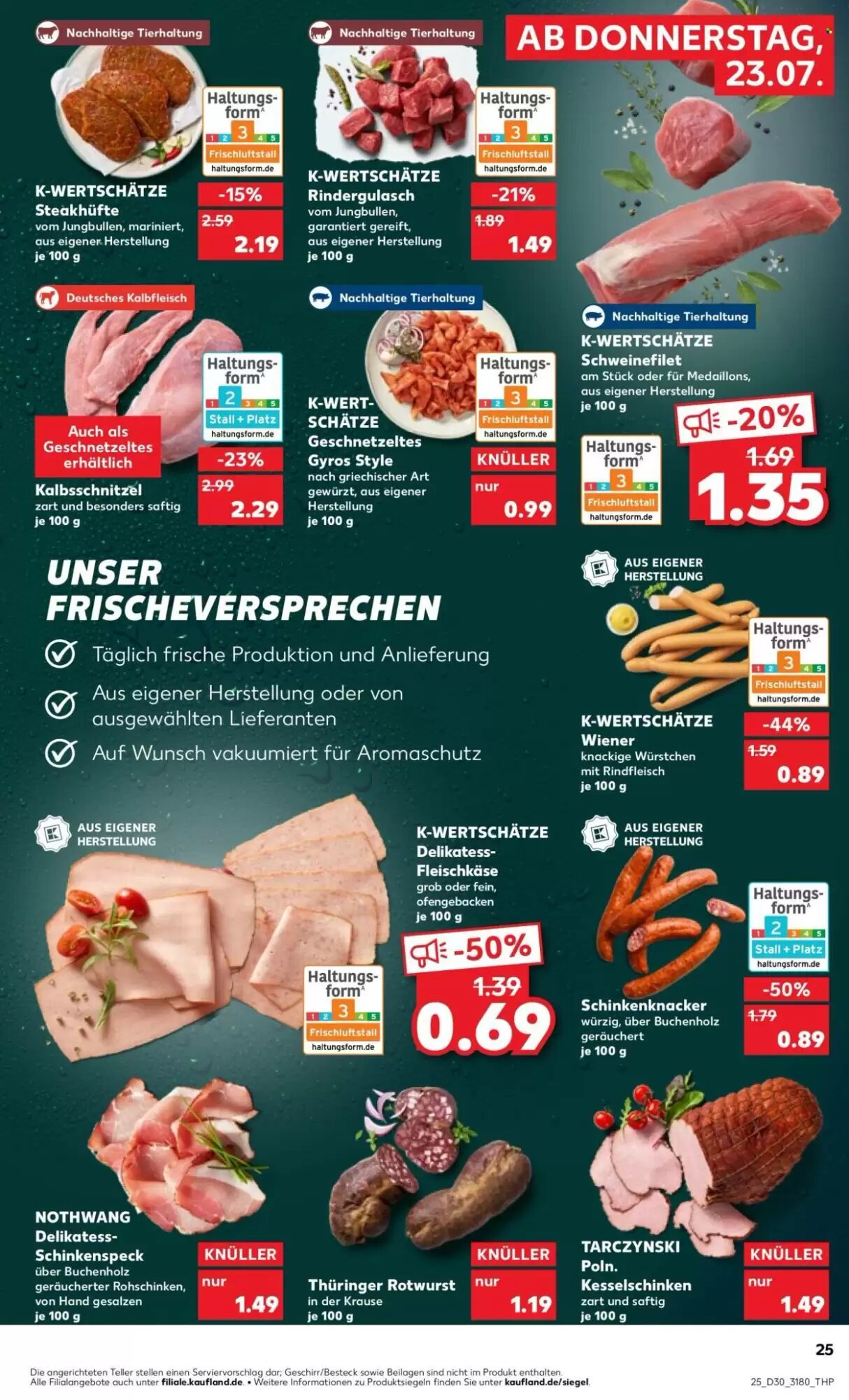 Kaufland Prospekt (ab 23.07.2026) zum Blättern - Seite 25