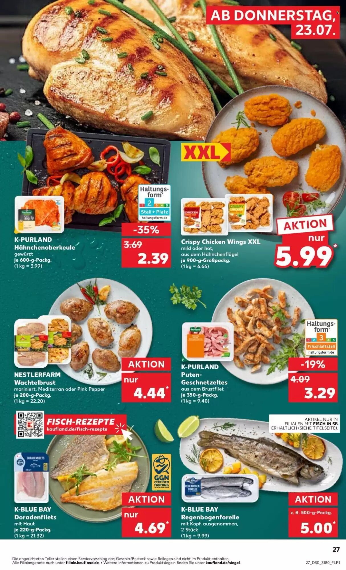 Kaufland Prospekt (ab 23.07.2026) zum Blättern - Seite 27