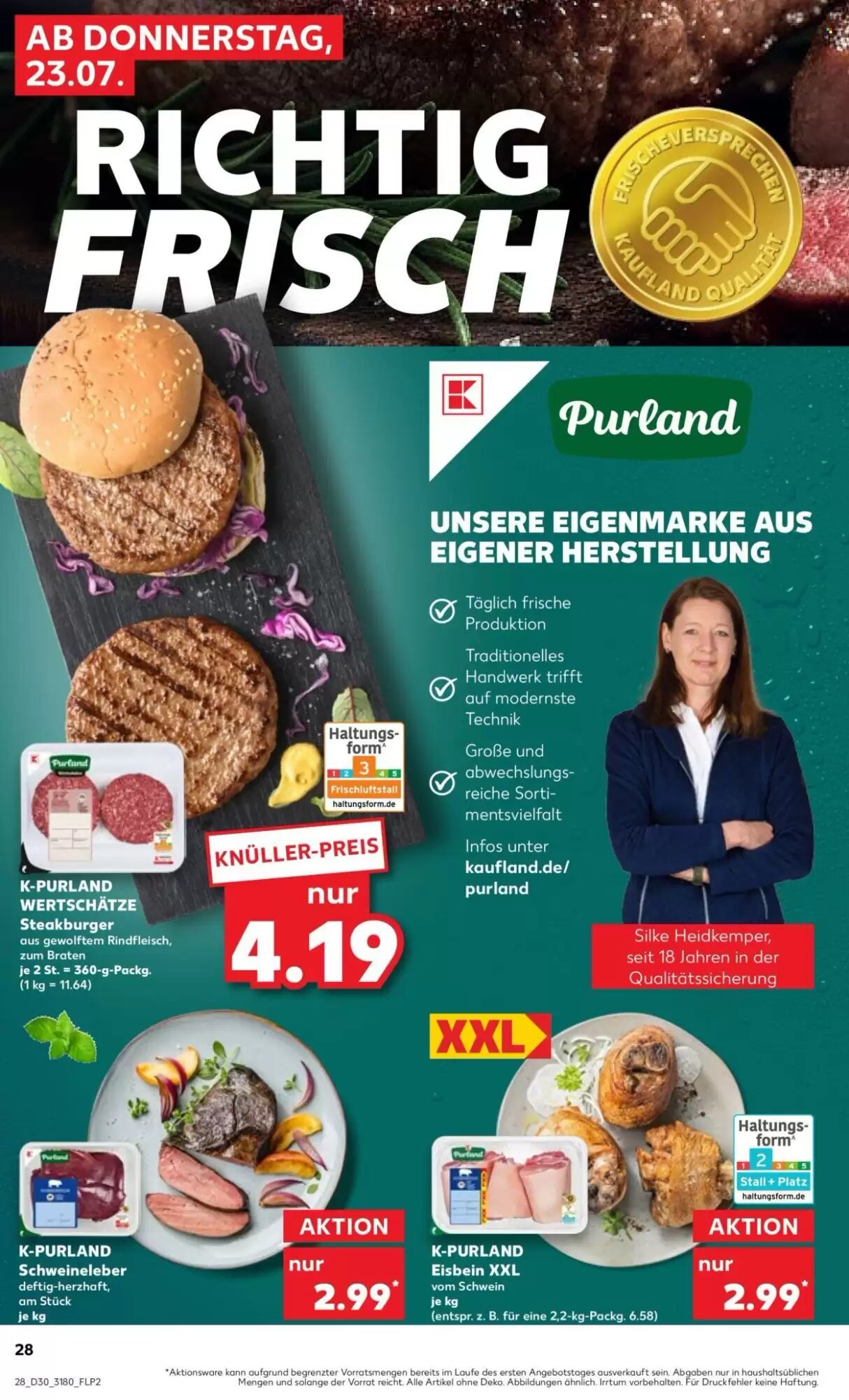 Kaufland Prospekt (ab 23.07.2026) zum Blättern - Seite 28