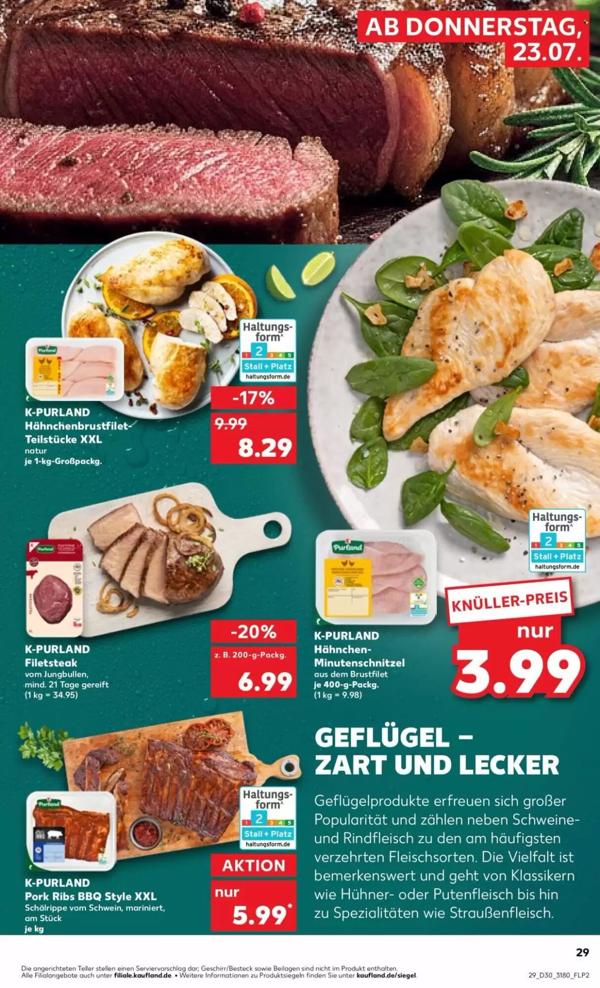 Kaufland Prospekt (ab 23.07.2026) zum Blättern - Seite 29