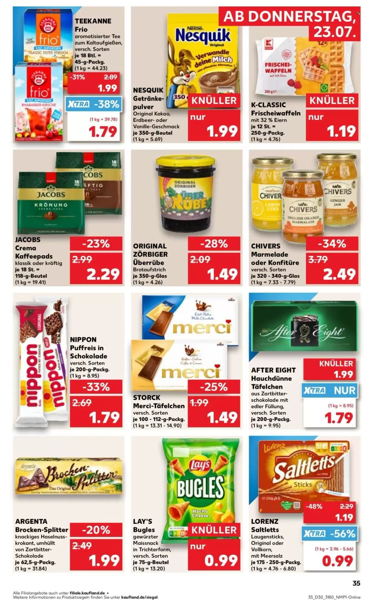Kaufland Prospekt (ab 23.07.2026) zum Blättern - Seite 35