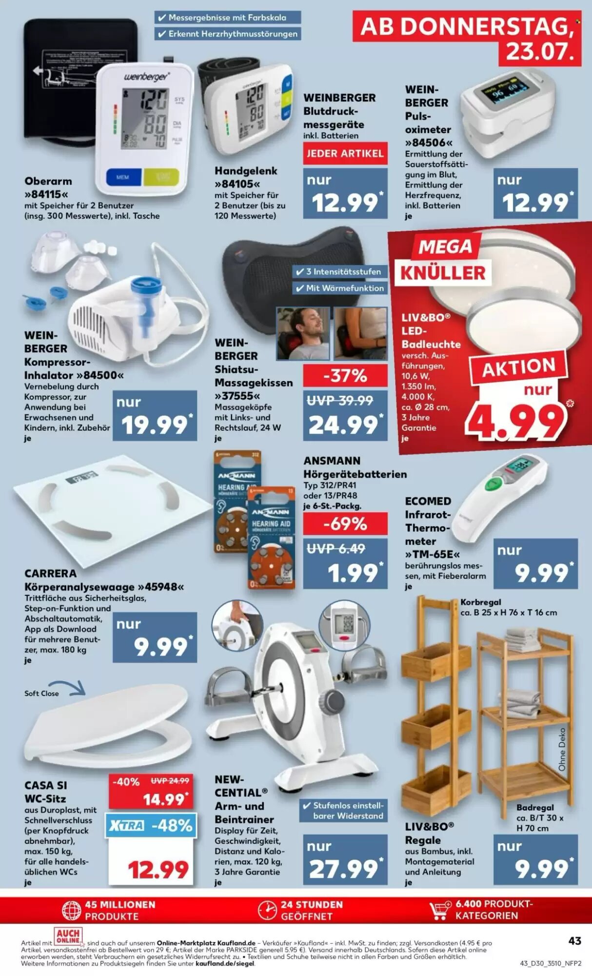 Kaufland Prospekt (ab 23.07.2026) zum Blättern - Seite 43
