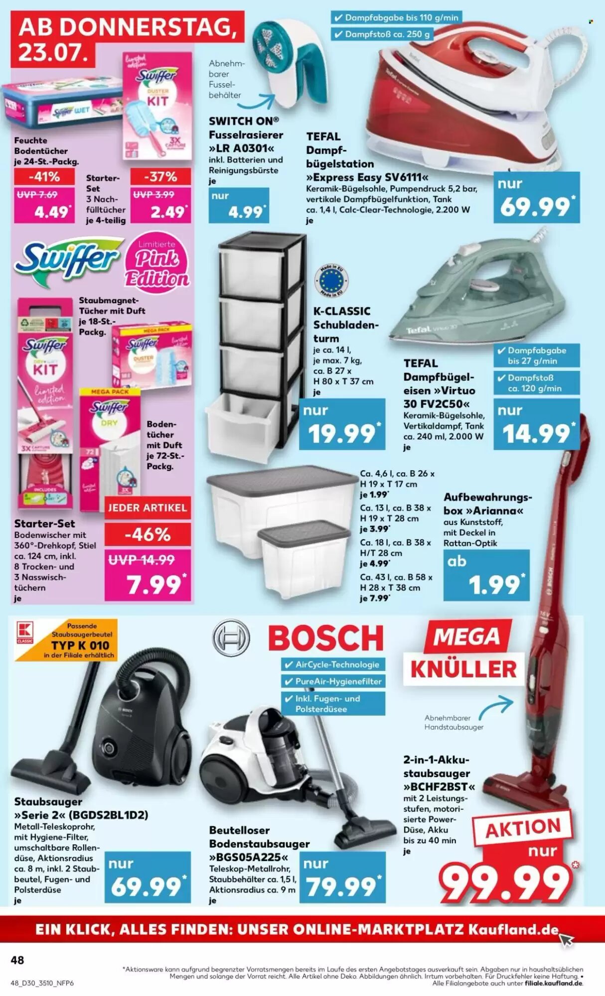 Kaufland Prospekt (ab 23.07.2026) zum Blättern - Seite 48