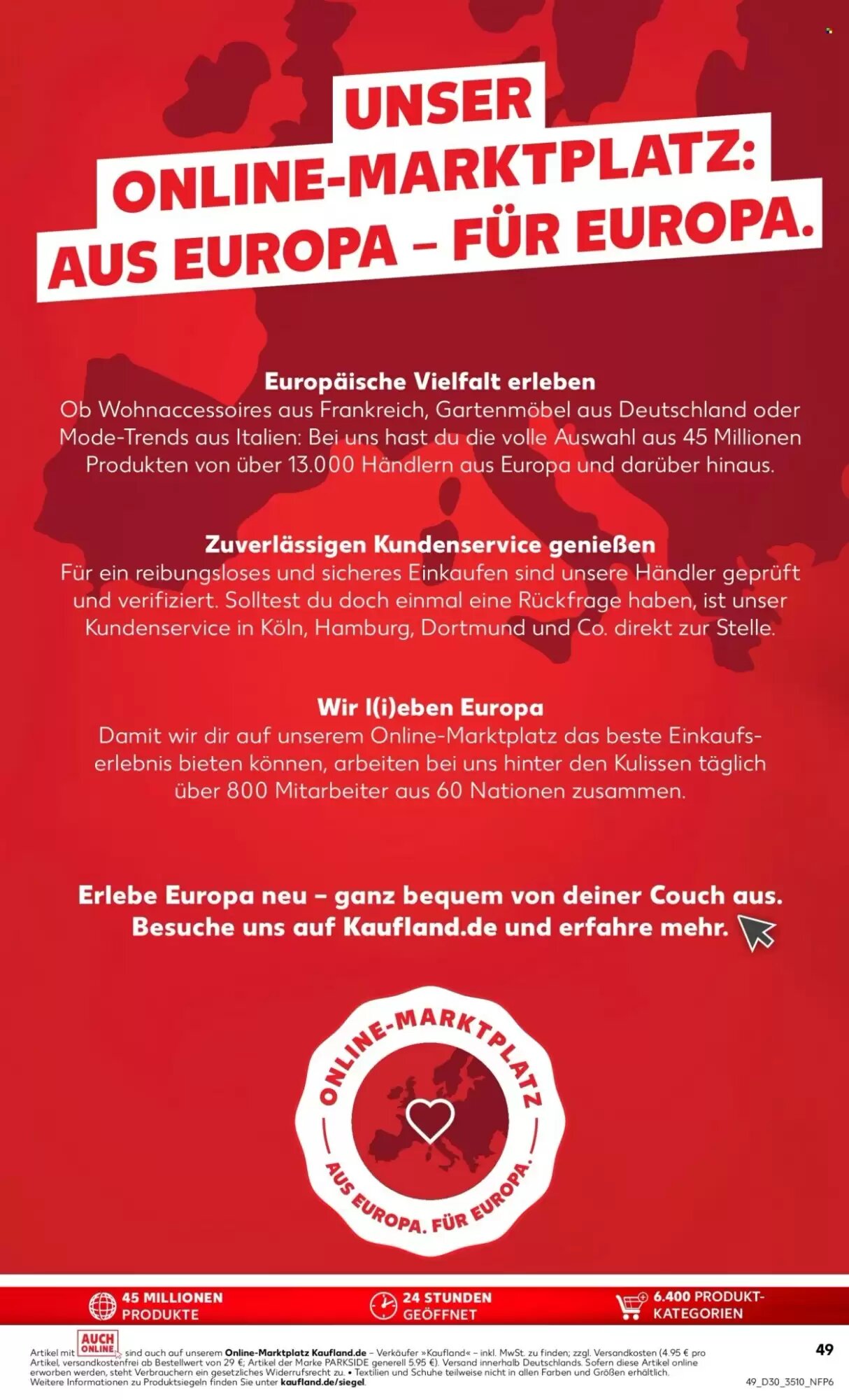 Kaufland Prospekt (ab 23.07.2026) zum Blättern - Seite 49