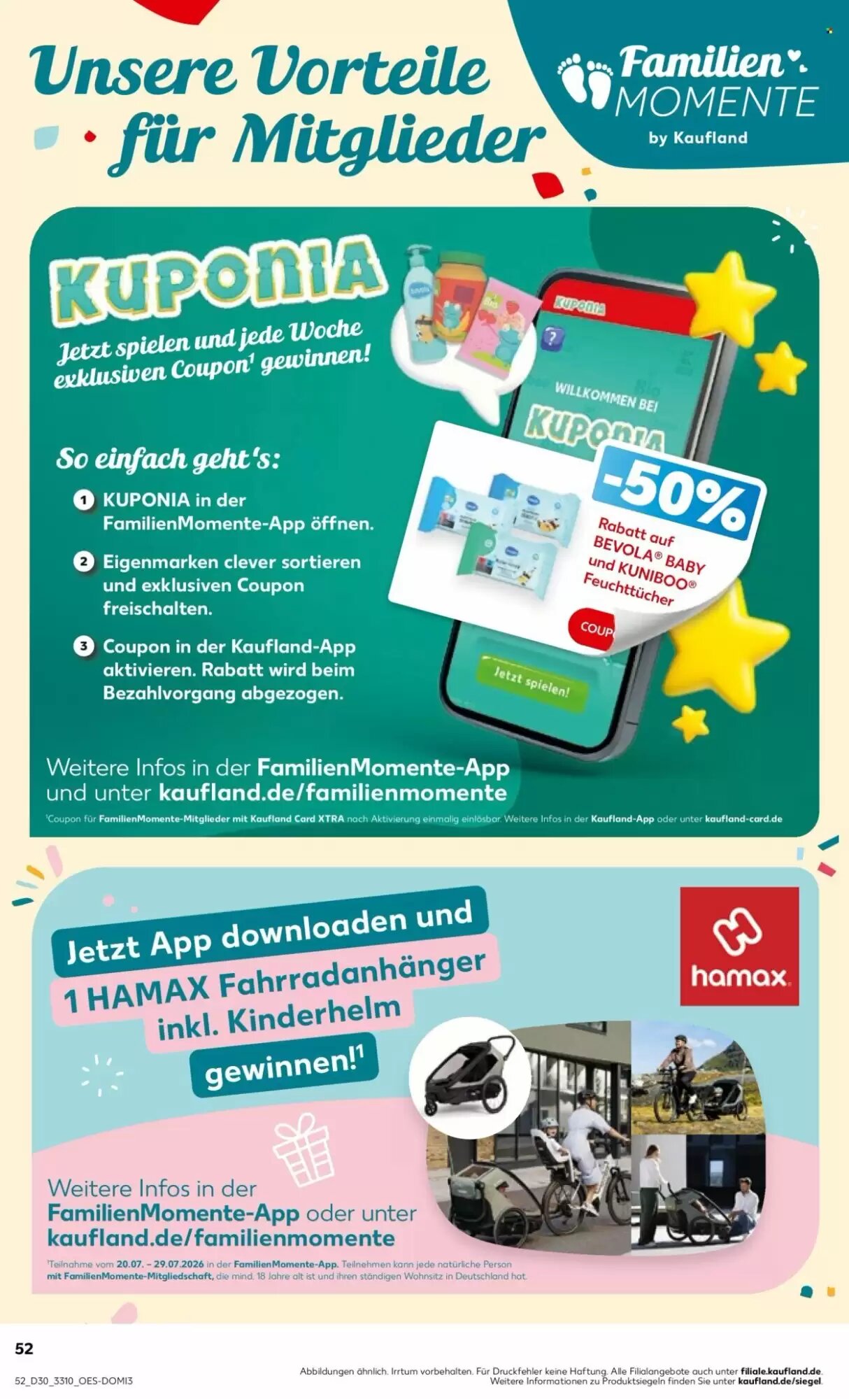 Kaufland Prospekt (ab 23.07.2026) zum Blättern - Seite 52