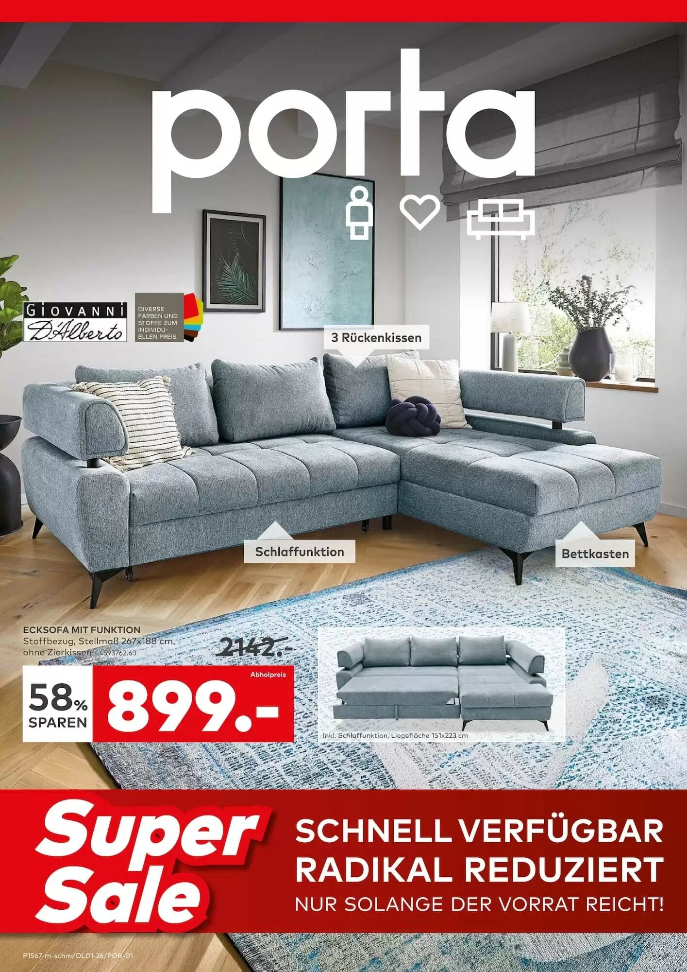 porta Prospekt (ab 23.07.2026) zum Blättern - Seite 1