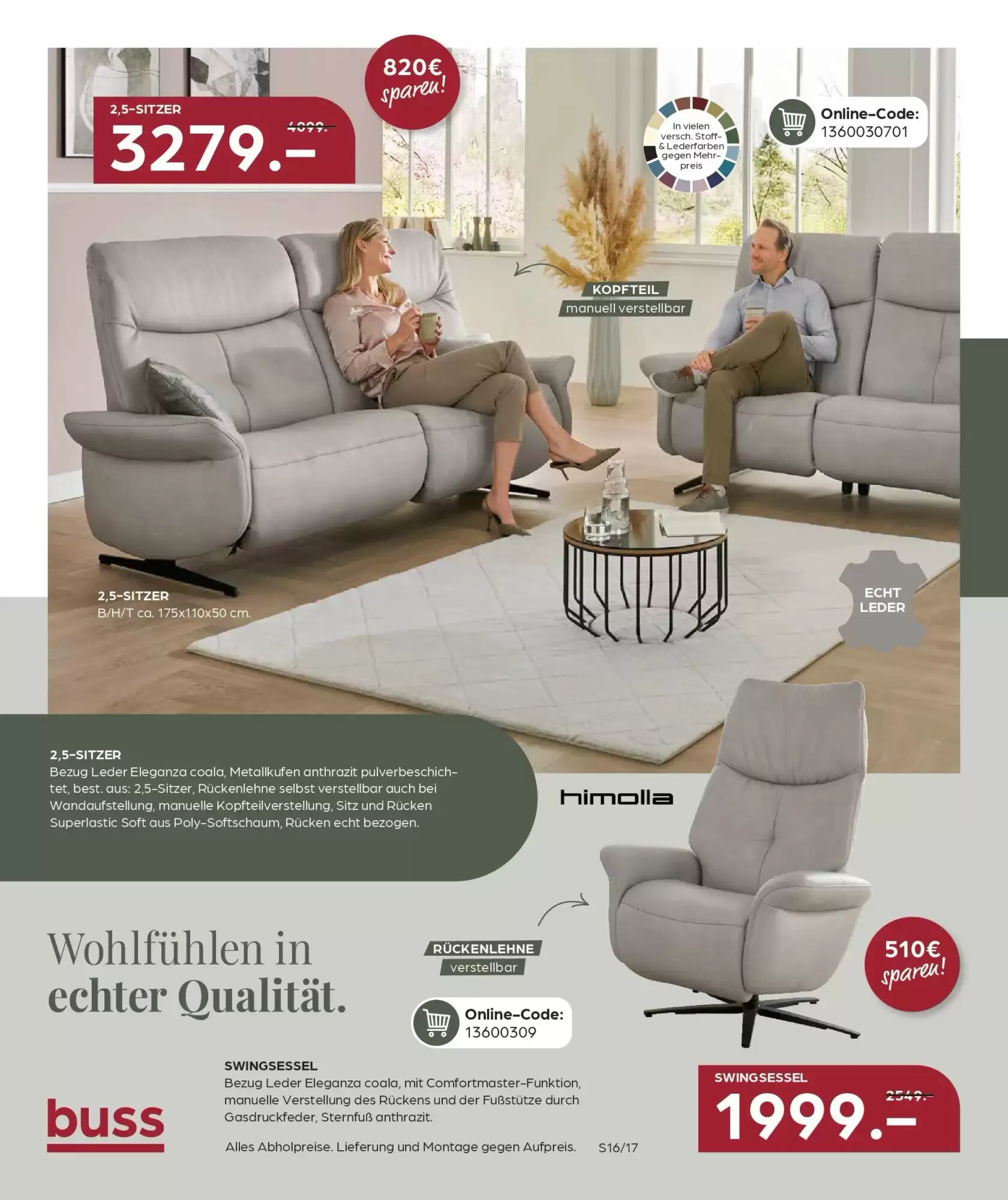 Möbel Buss Prospekt (ab 23.07.2026) zum Blättern - Seite 16