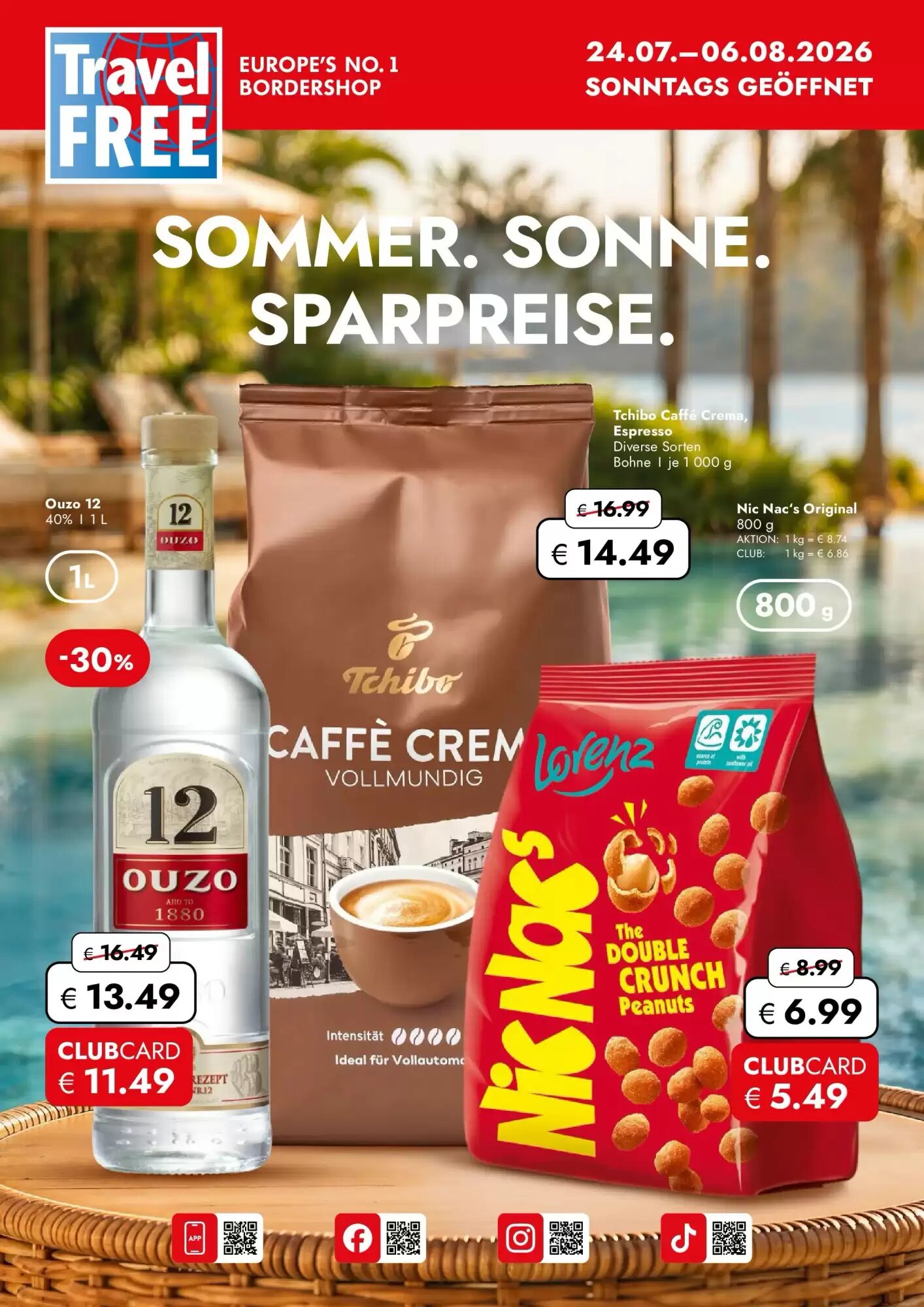 Travel Free Prospekt (ab 23.07.2026) zum Blättern - Seite 1