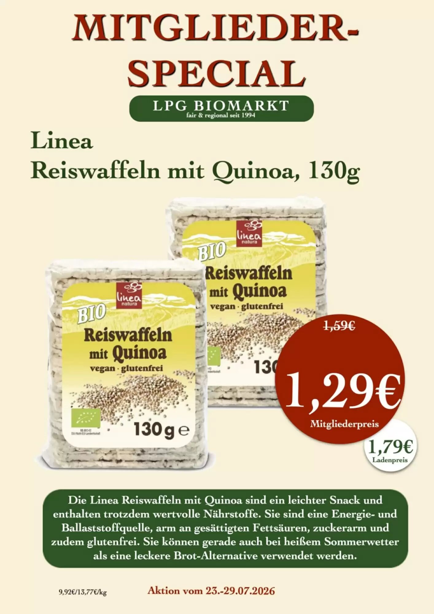LPG Biomarkt Prospekt (ab 23.07.2026) zum Blättern - Seite 11