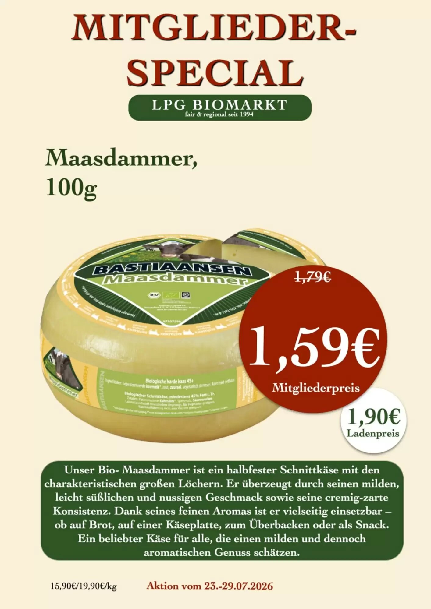 LPG Biomarkt Prospekt (ab 23.07.2026) zum Blättern - Seite 12