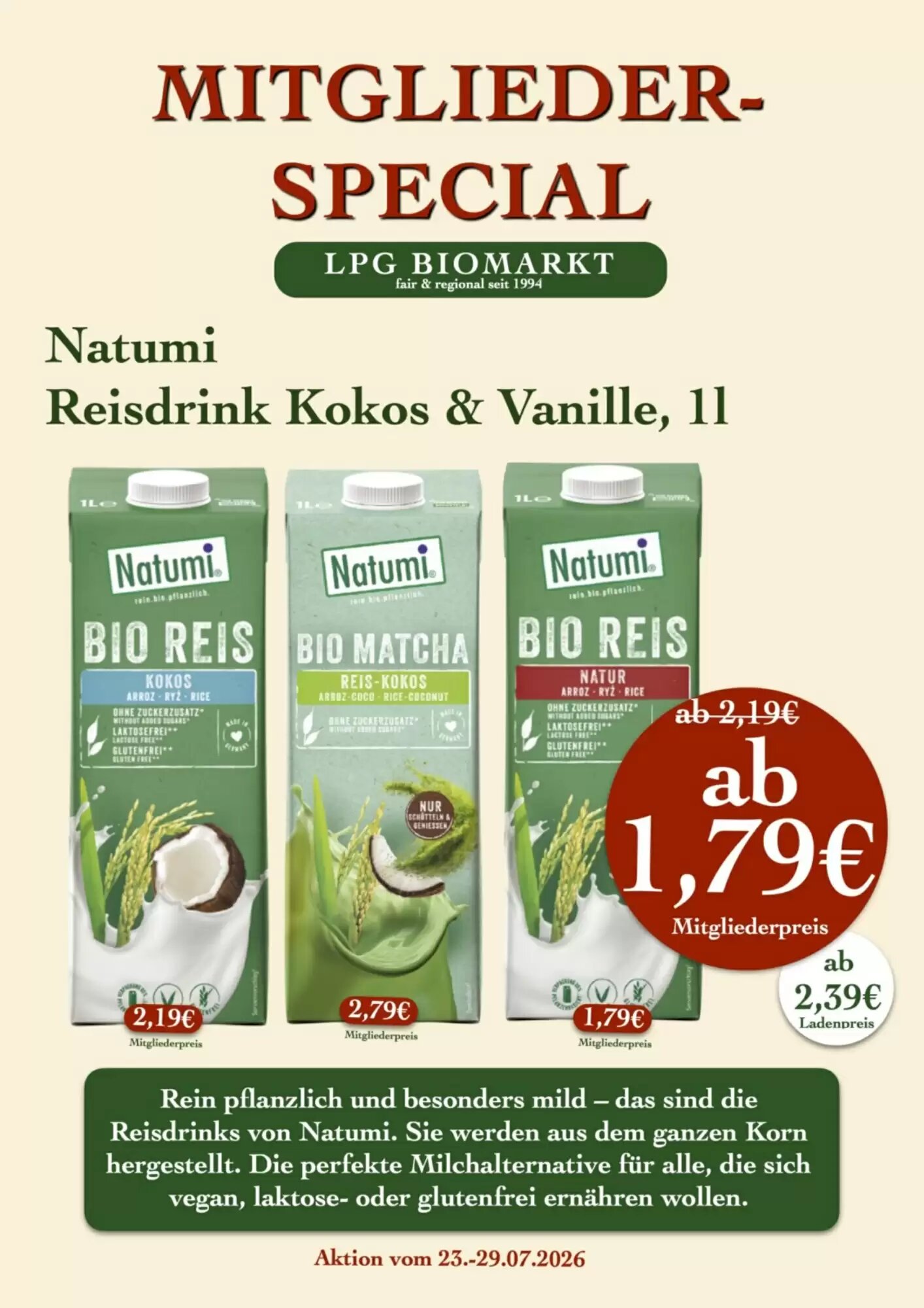 LPG Biomarkt Prospekt (ab 23.07.2026) zum Blättern - Seite 13