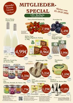 LPG Biomarkt Prospekt (ab 23.07.2026) zum Blättern
