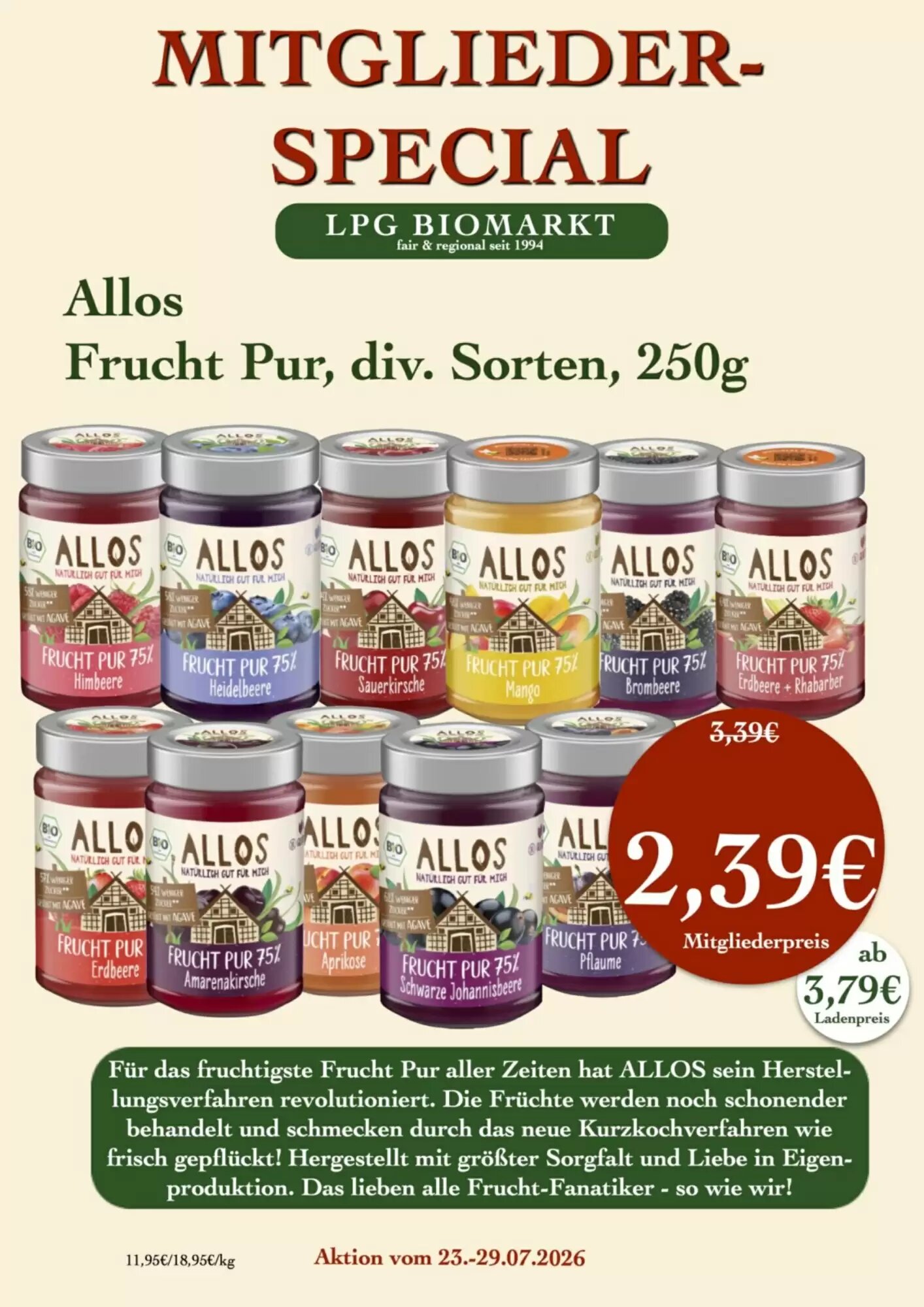 LPG Biomarkt Prospekt (ab 23.07.2026) zum Blättern - Seite 7
