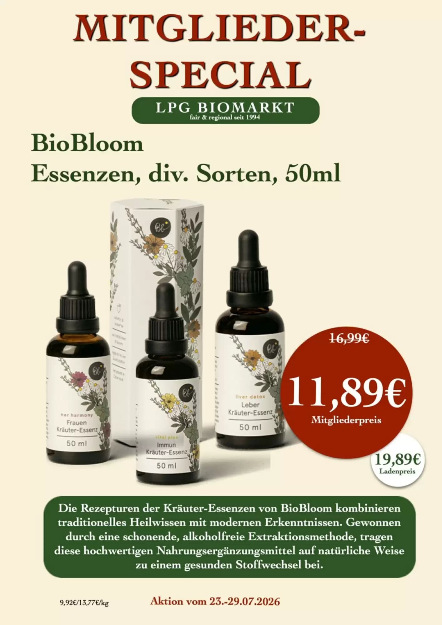 LPG Biomarkt Prospekt (ab 23.07.2026) zum Blättern - Seite 8