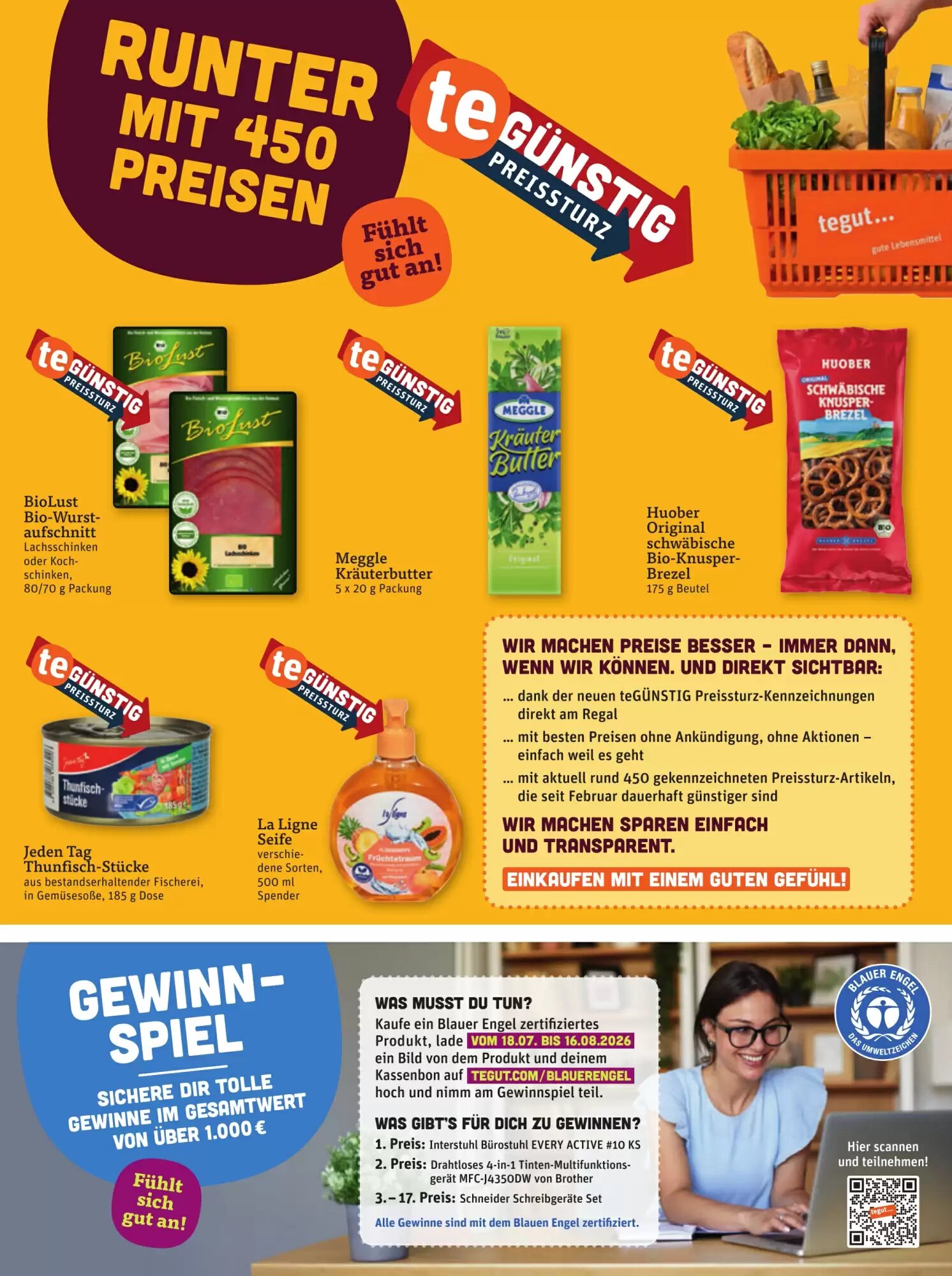 tegut Prospekt (ab 24.07.2026) zum Blättern - Seite 15