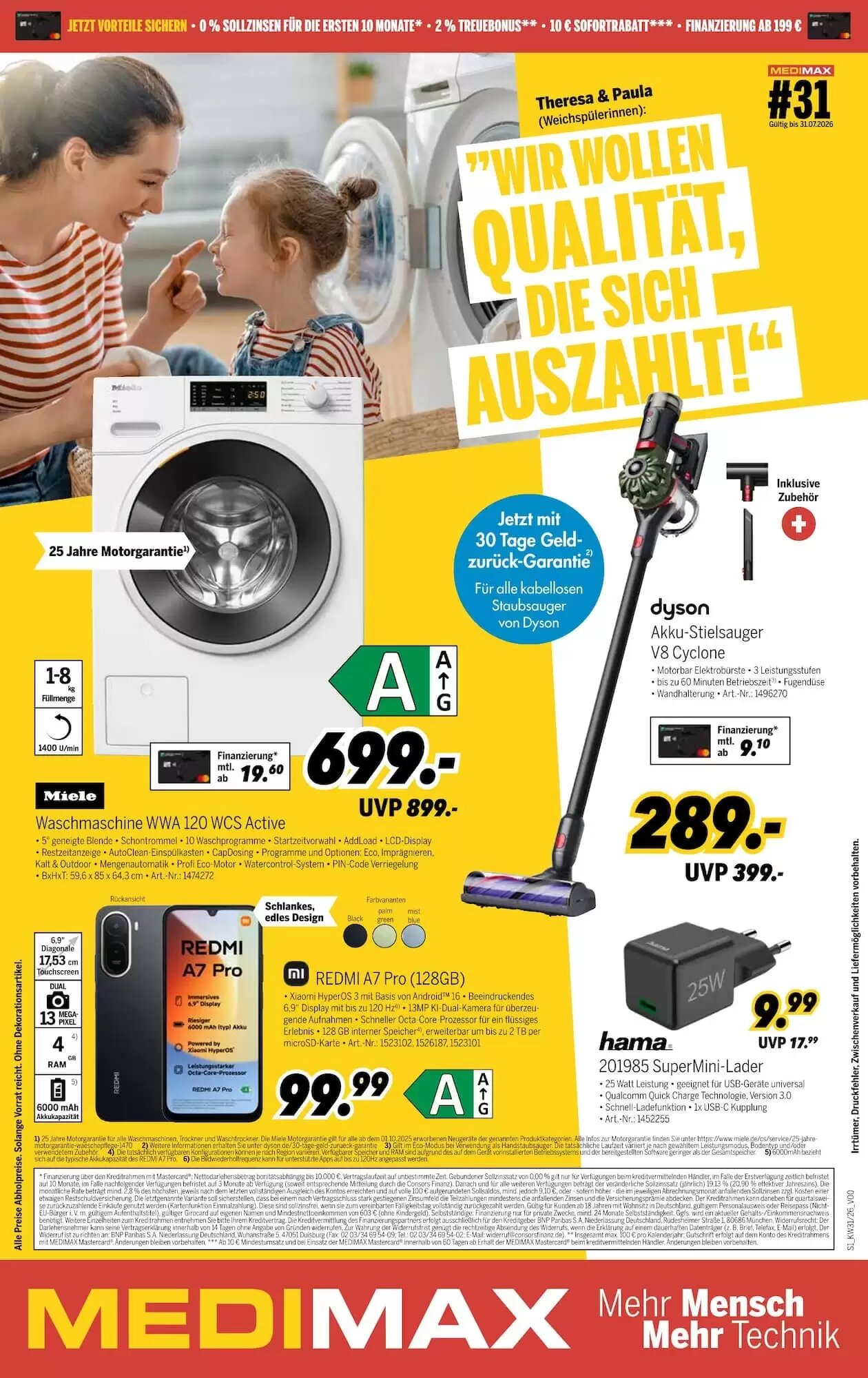 MEDIMAX Prospekt (ab 24.07.2026) zum Blättern - Seite 1