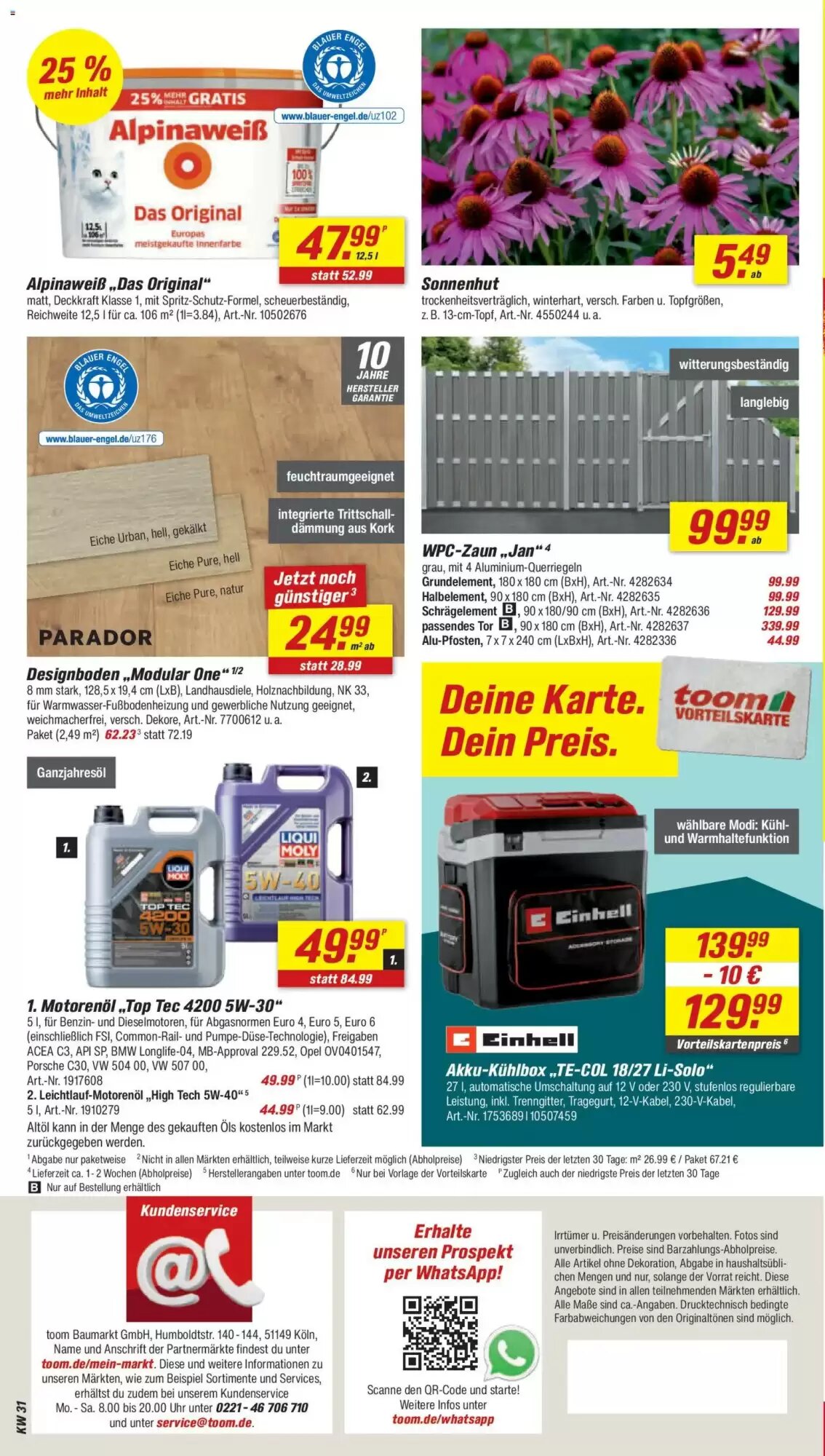 toom Baumarkt Prospekt (ab 25.07.2026) zum Blättern - Seite 18