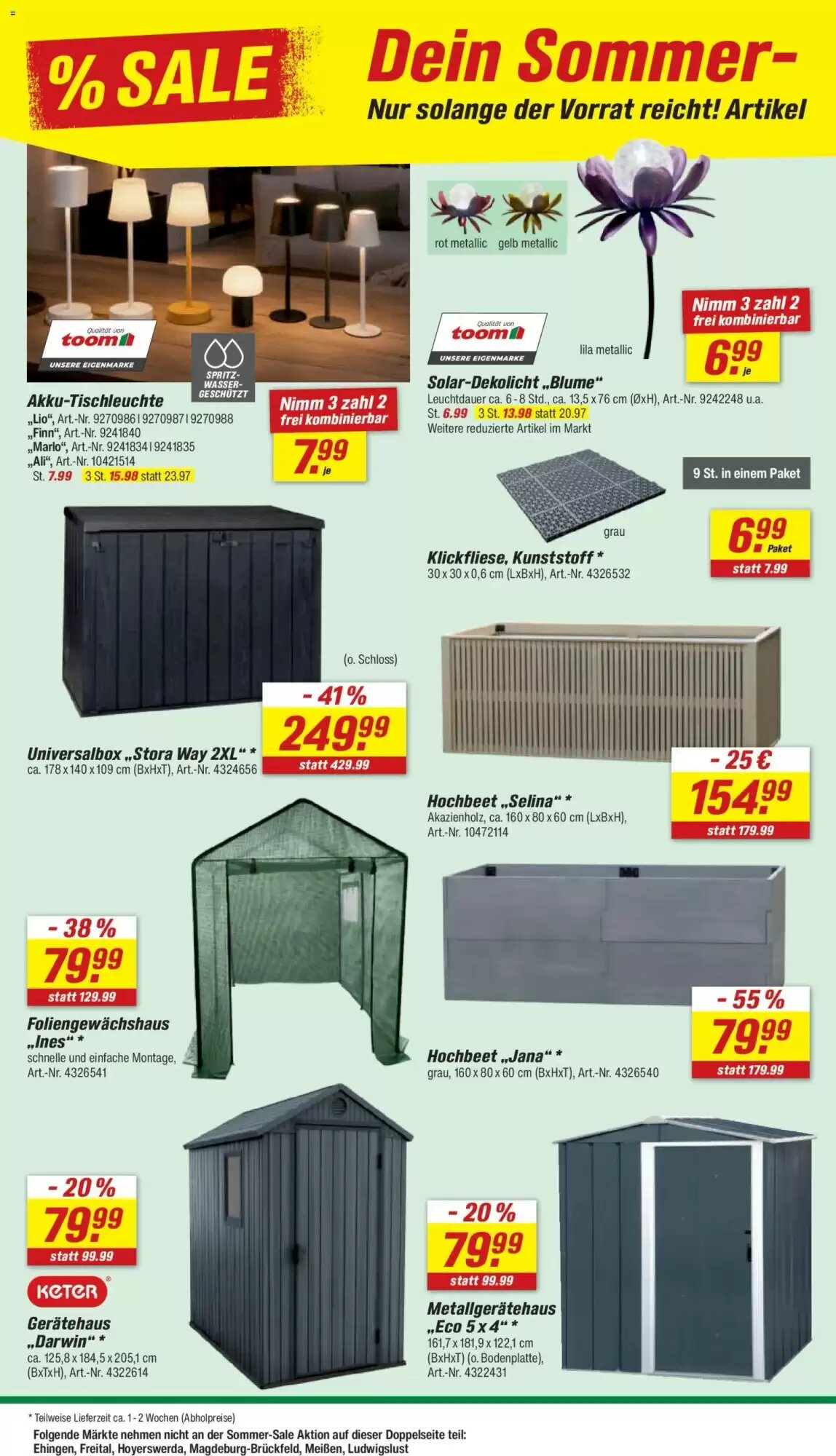 toom Baumarkt Prospekt (ab 25.07.2026) zum Blättern - Seite 2