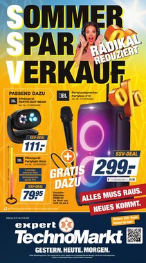 Expert Technomarkt Prospekt (ab 25.07.2026) zum Blättern
