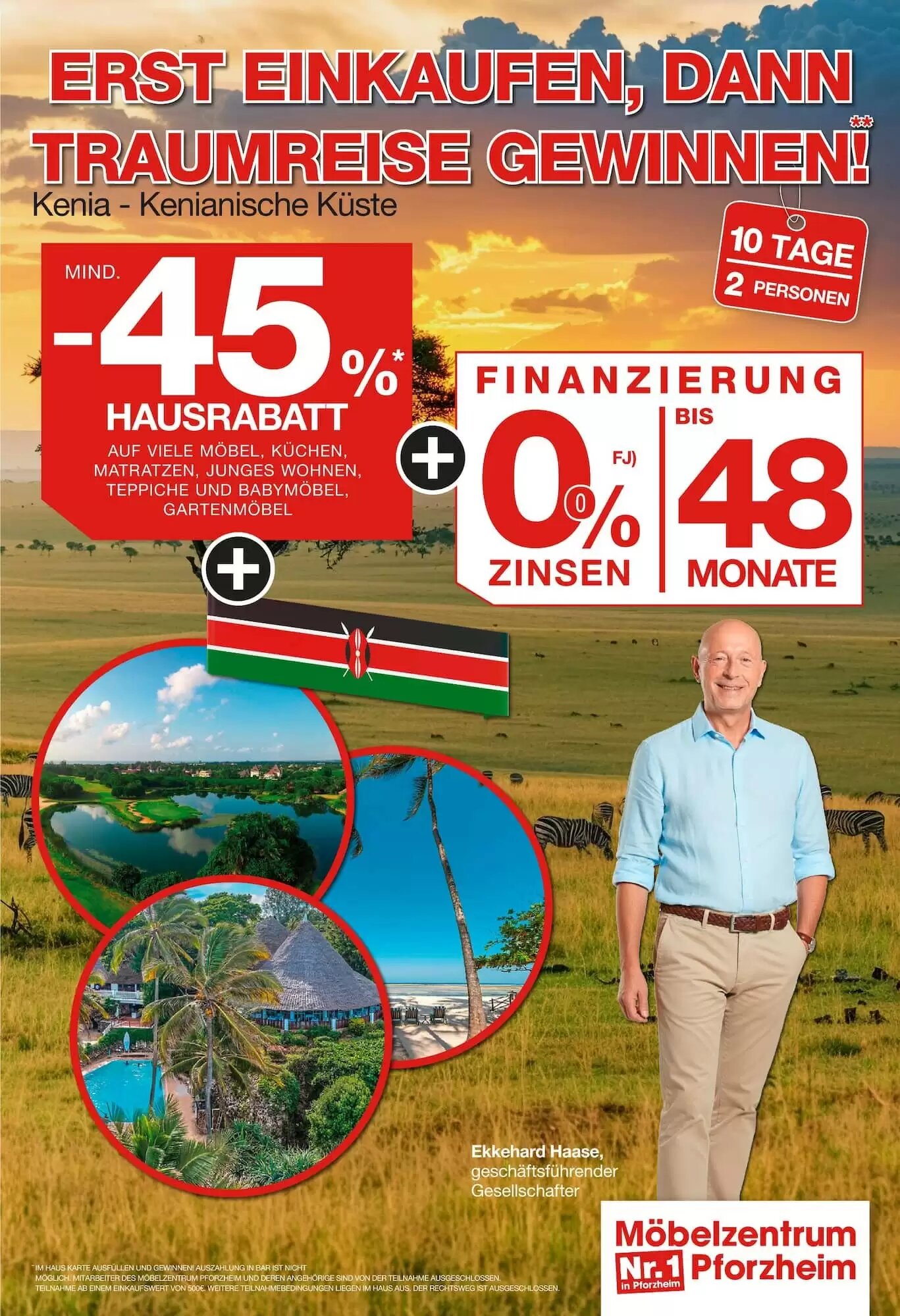 Möbelzentrum Pforzheim Prospekt (ab 25.07.2026) zum Blättern - Seite 1