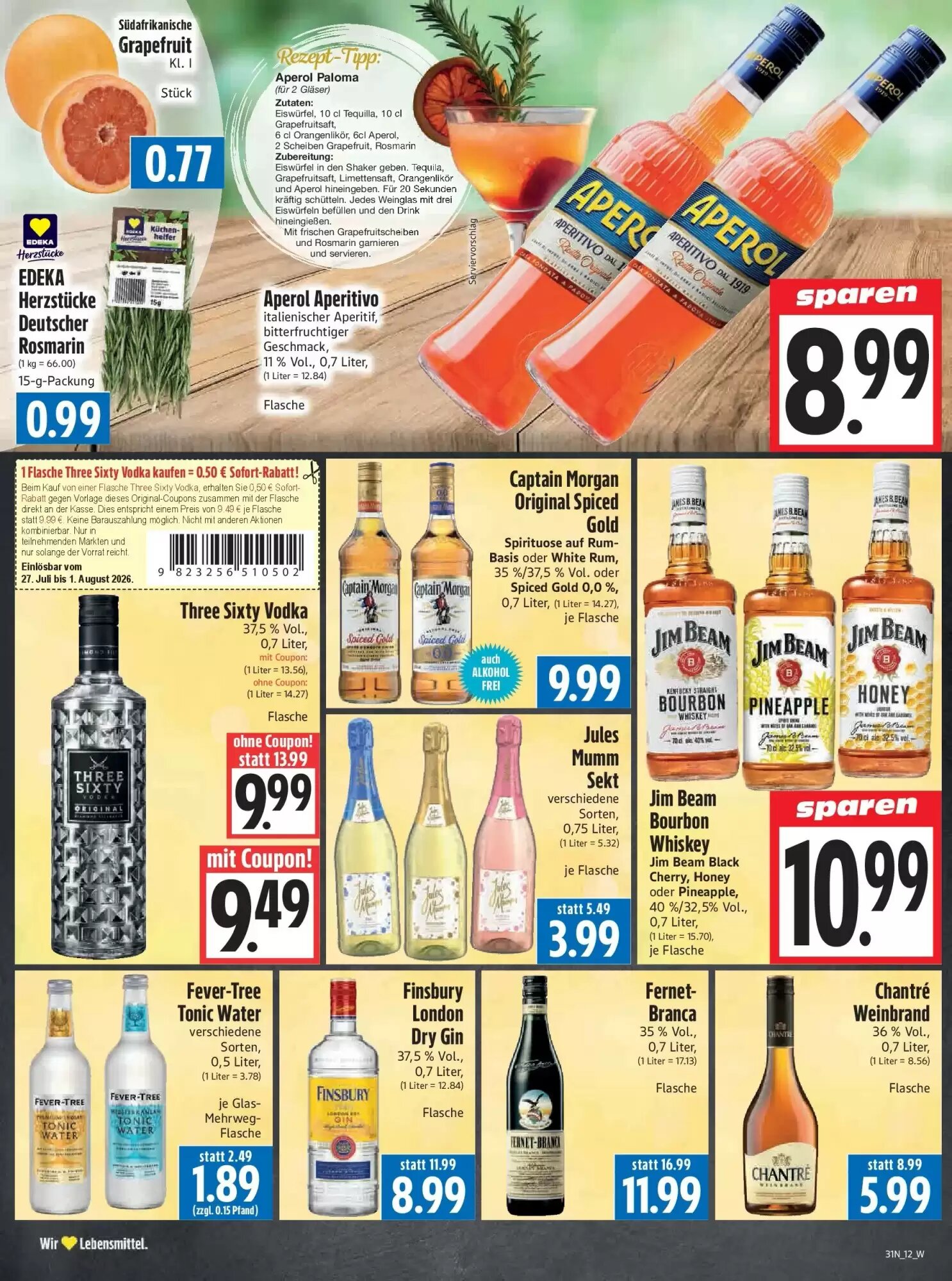 EDEKA Hahner Prospekt (ab 25.07.2026) zum Blättern - Seite 14