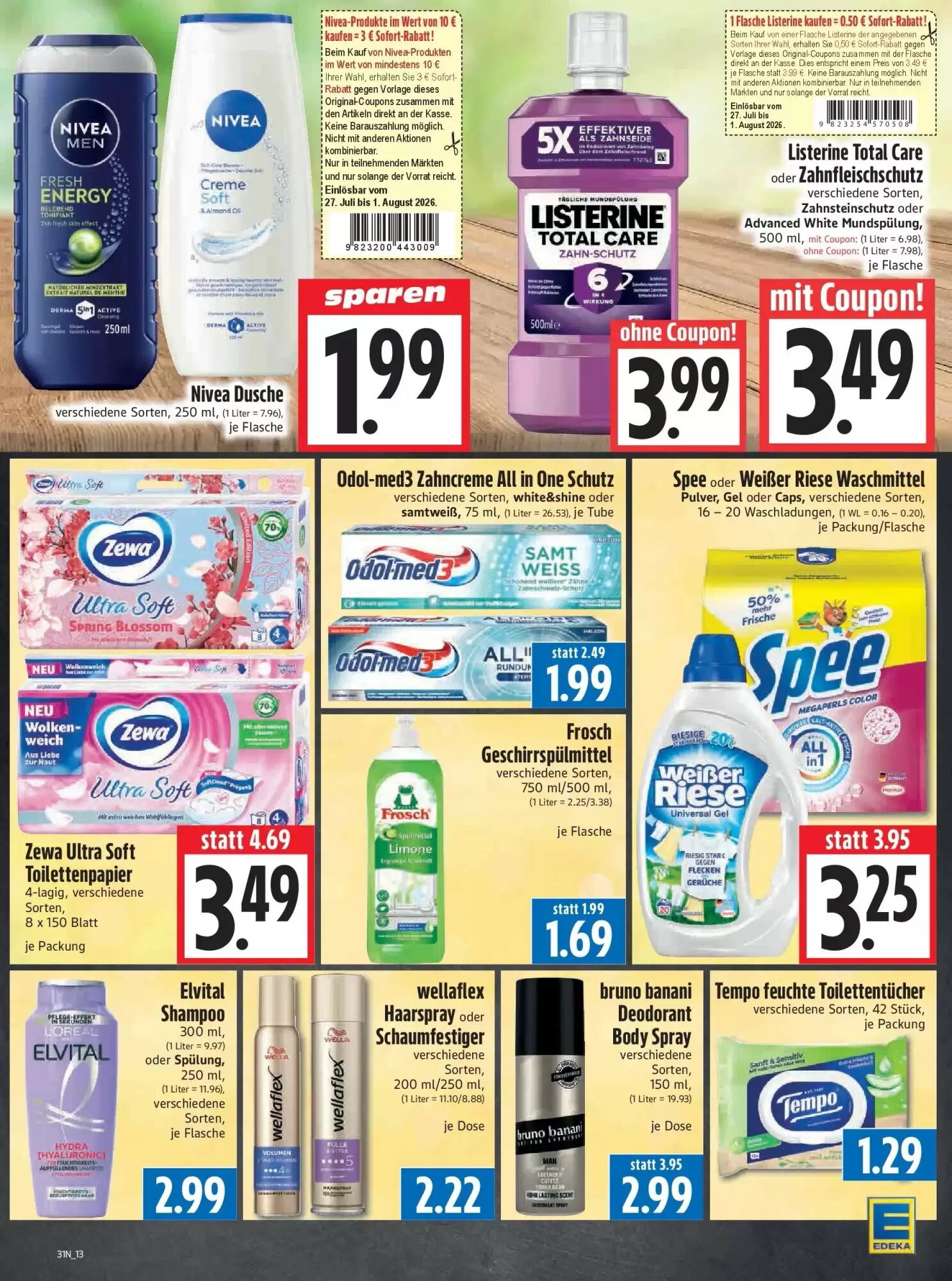 EDEKA Hahner Prospekt (ab 25.07.2026) zum Blättern - Seite 15