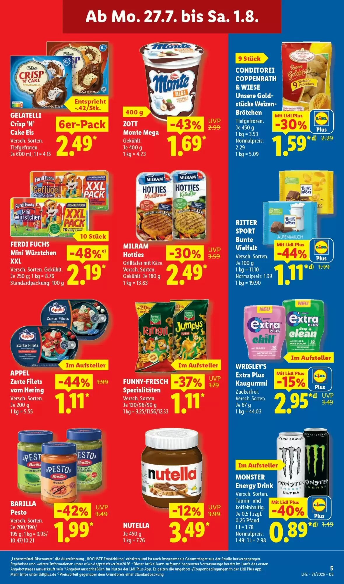 Lidl Prospekt (ab 26.07.2026) zum Blättern - Seite 15