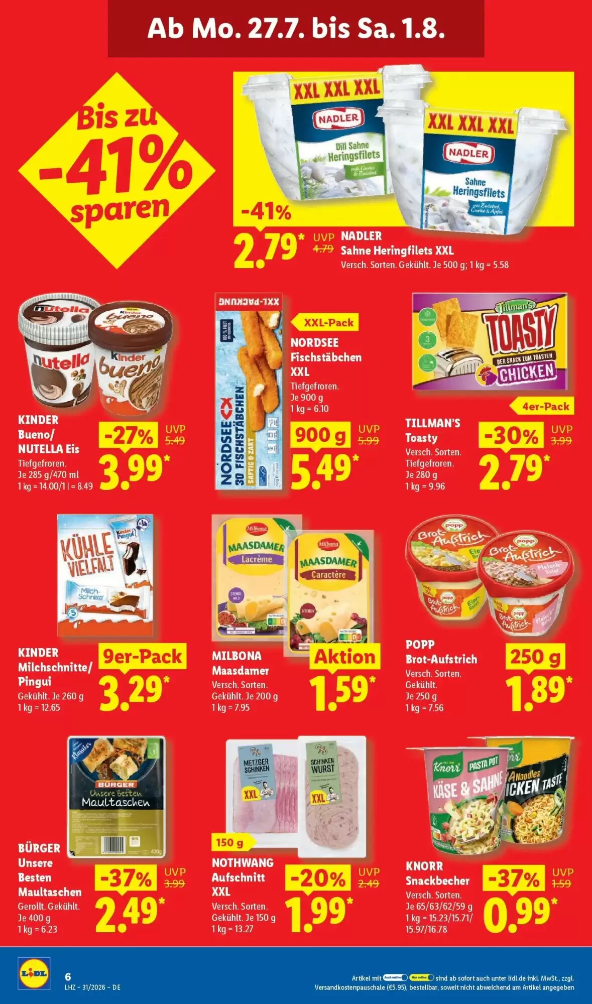 Lidl Prospekt (ab 26.07.2026) zum Blättern - Seite 16