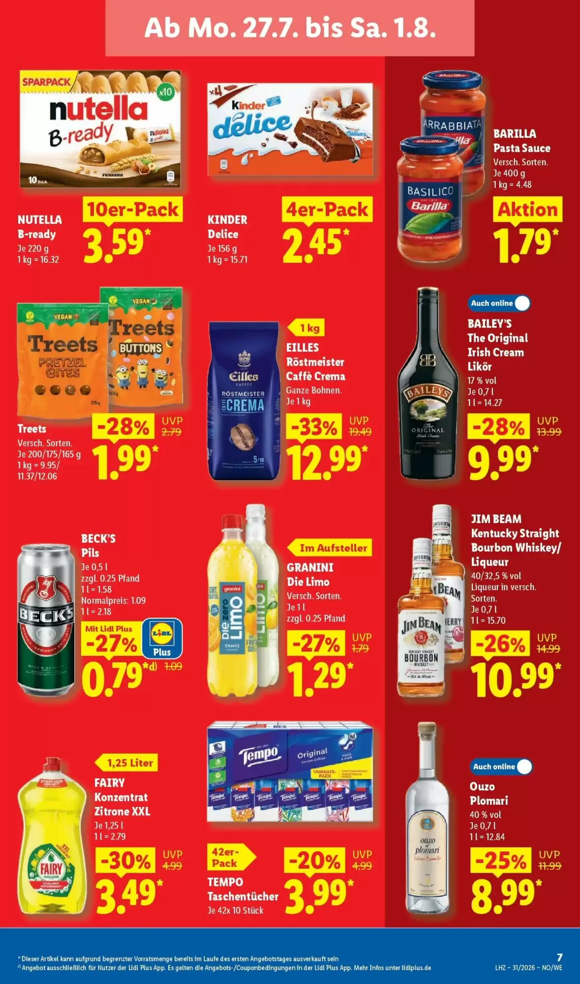 Lidl Prospekt (ab 26.07.2026) zum Blättern - Seite 17