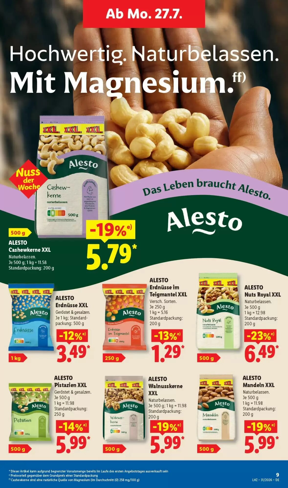 Lidl Prospekt (ab 26.07.2026) zum Blättern - Seite 19