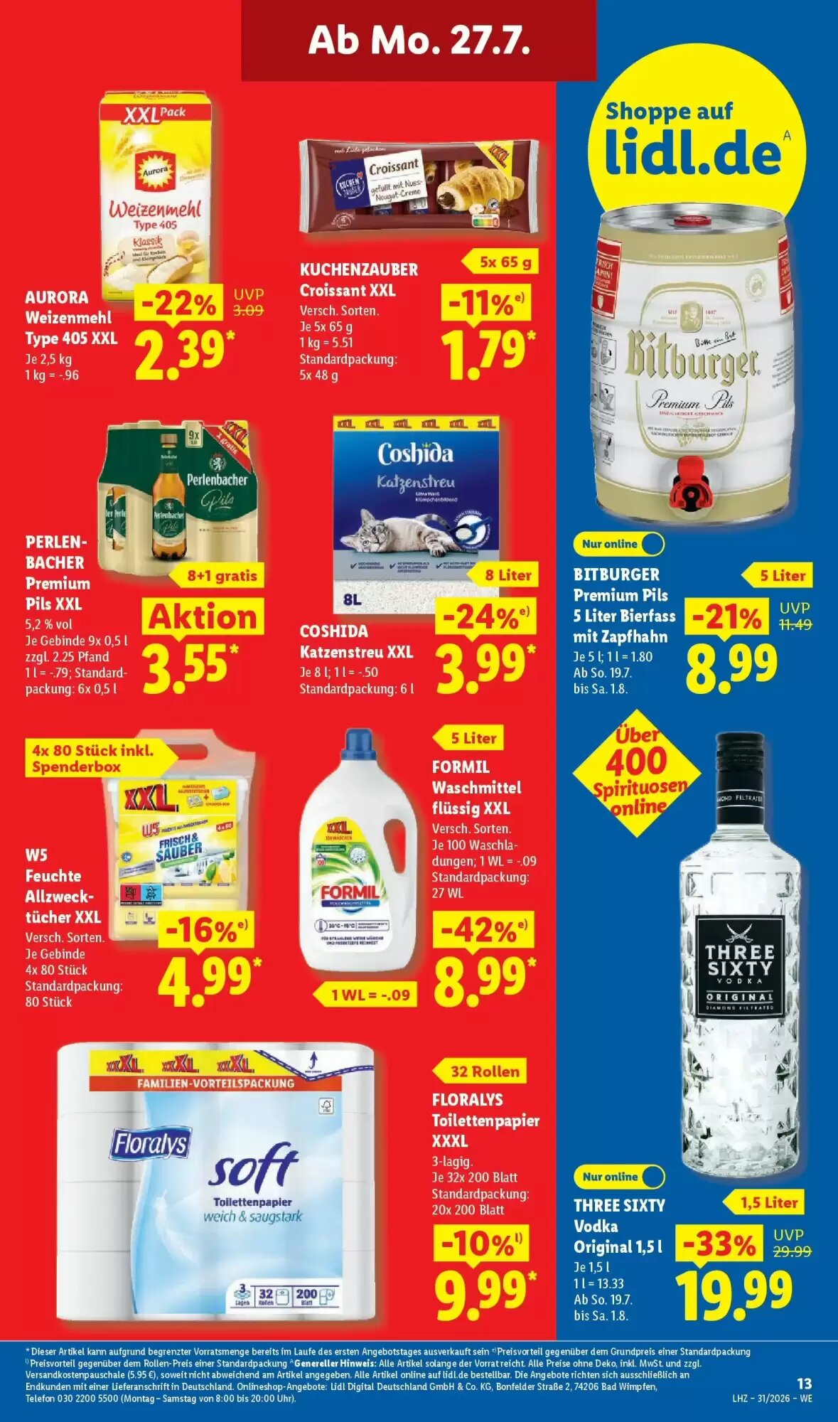 Lidl Prospekt (ab 26.07.2026) zum Blättern - Seite 23