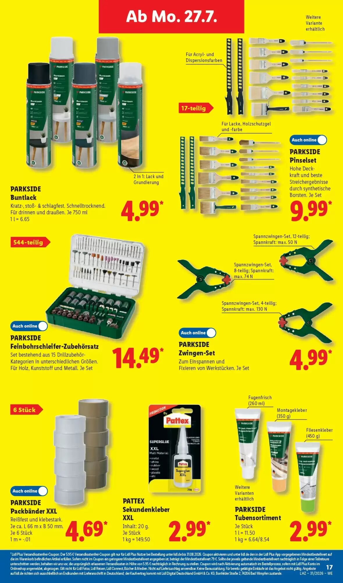 Lidl Prospekt (ab 26.07.2026) zum Blättern - Seite 33