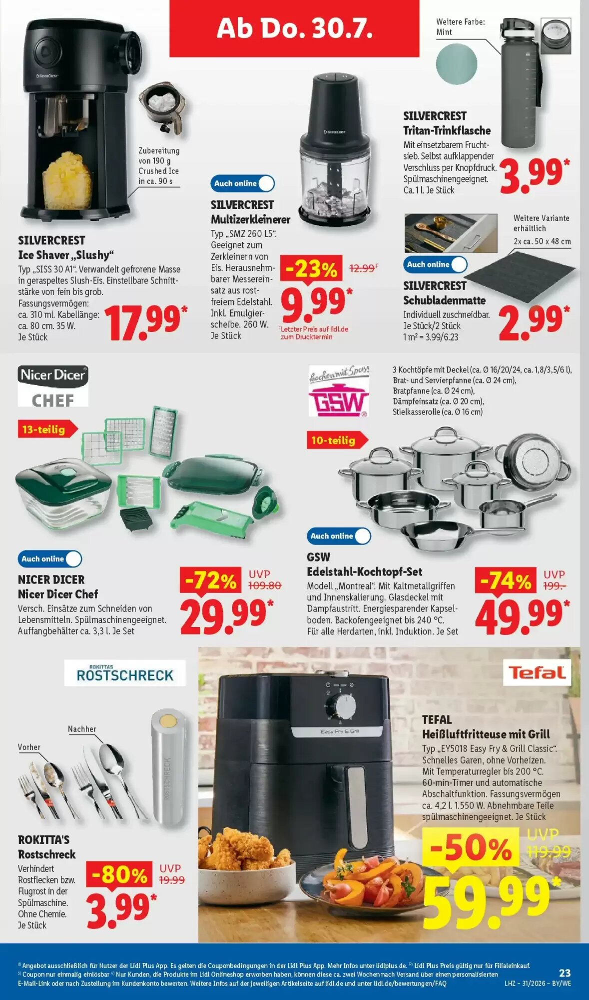 Lidl Prospekt (ab 26.07.2026) zum Blättern - Seite 39