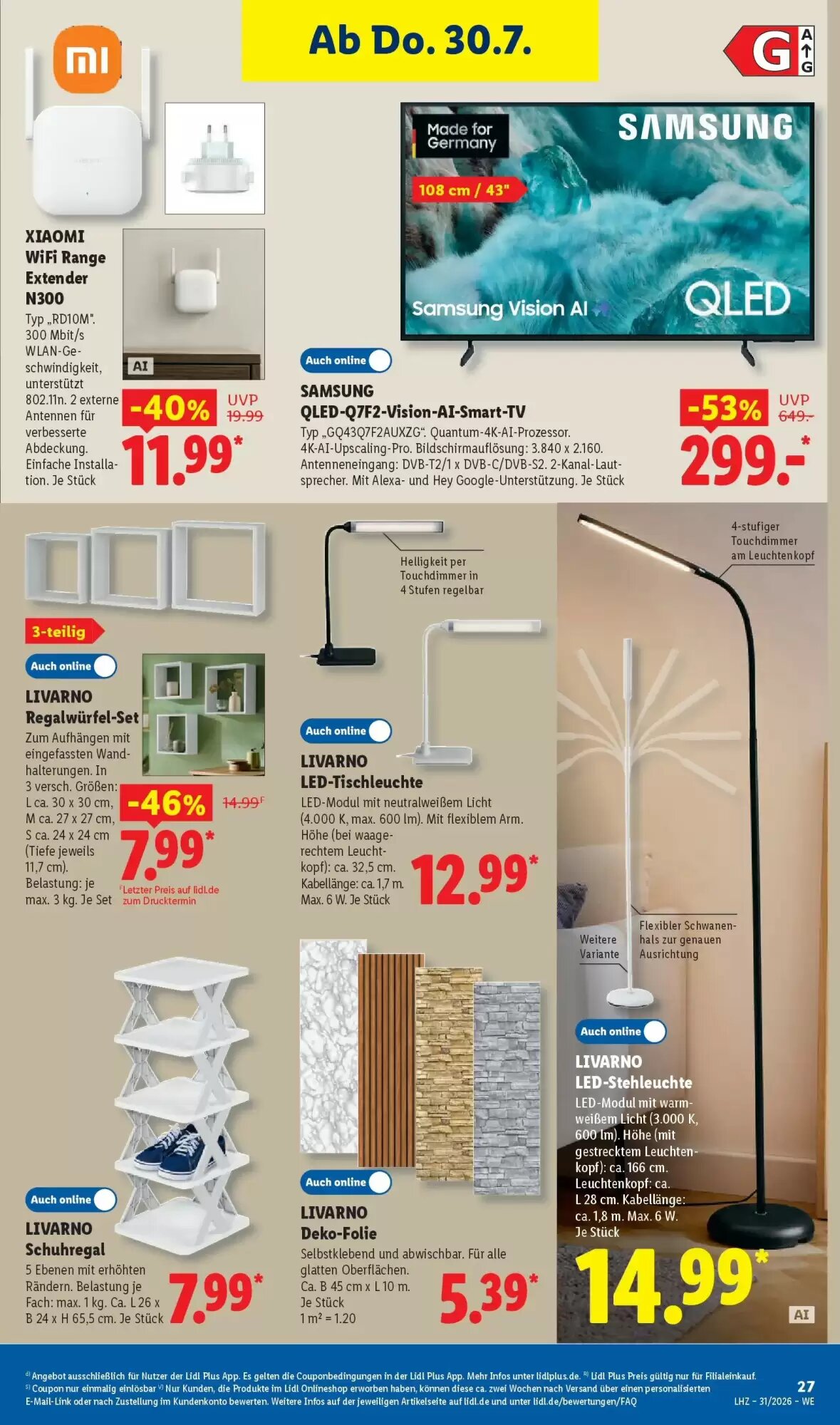 Lidl Prospekt (ab 26.07.2026) zum Blättern - Seite 43