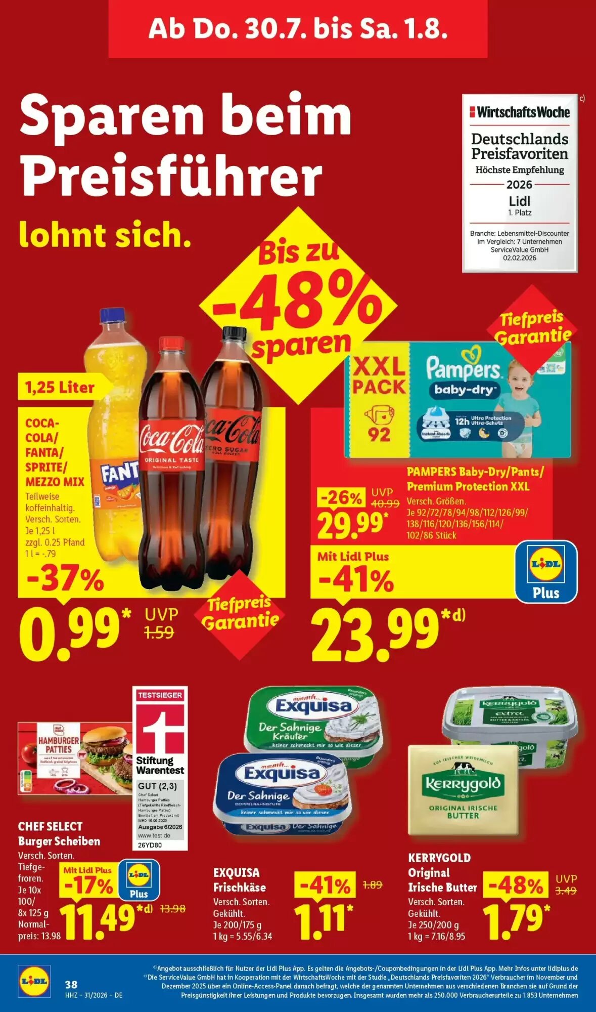 Lidl Prospekt (ab 26.07.2026) zum Blättern - Seite 60