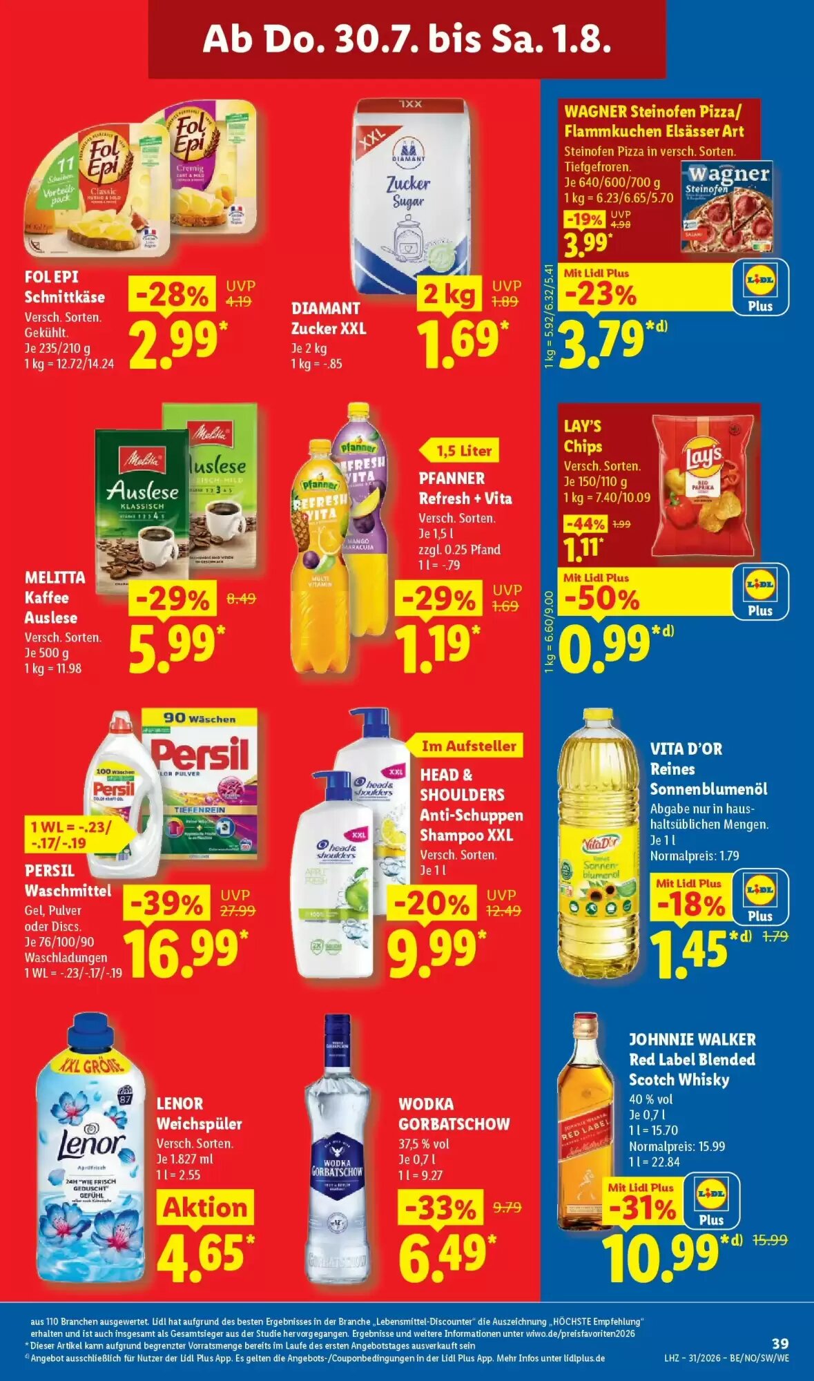 Lidl Prospekt (ab 26.07.2026) zum Blättern - Seite 61