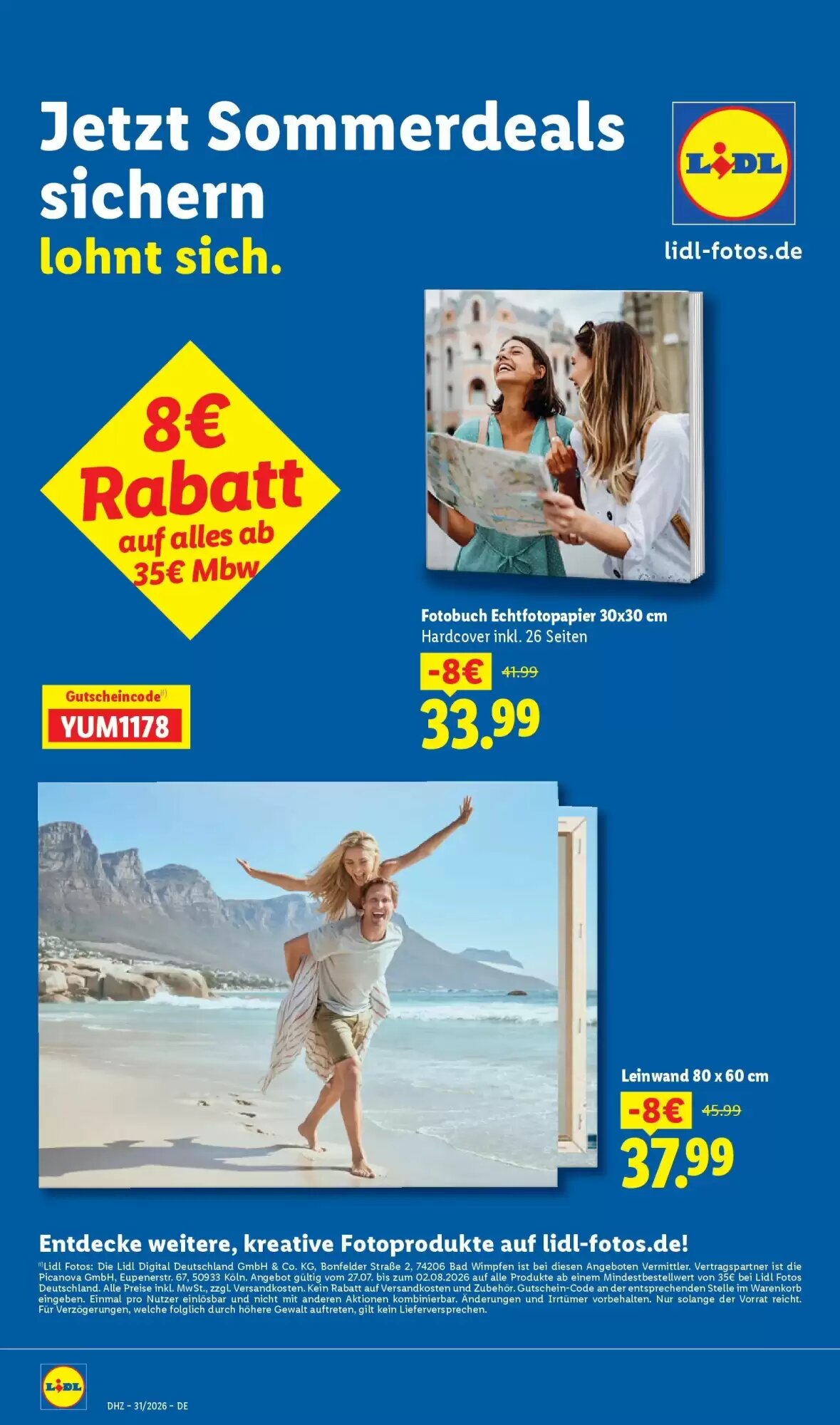 Lidl Prospekt (ab 26.07.2026) zum Blättern - Seite 68