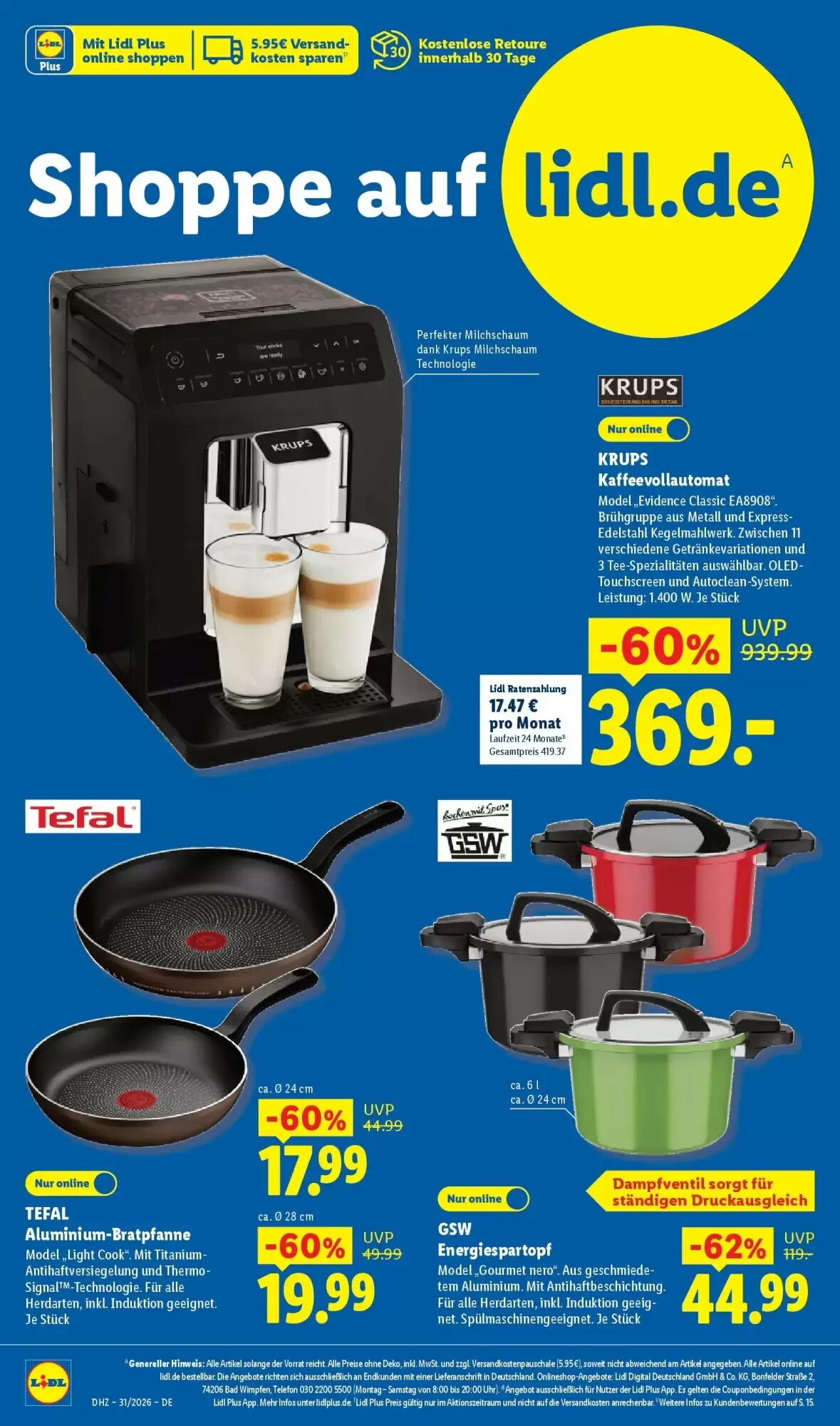 Lidl Prospekt (ab 26.07.2026) zum Blättern - Seite 8