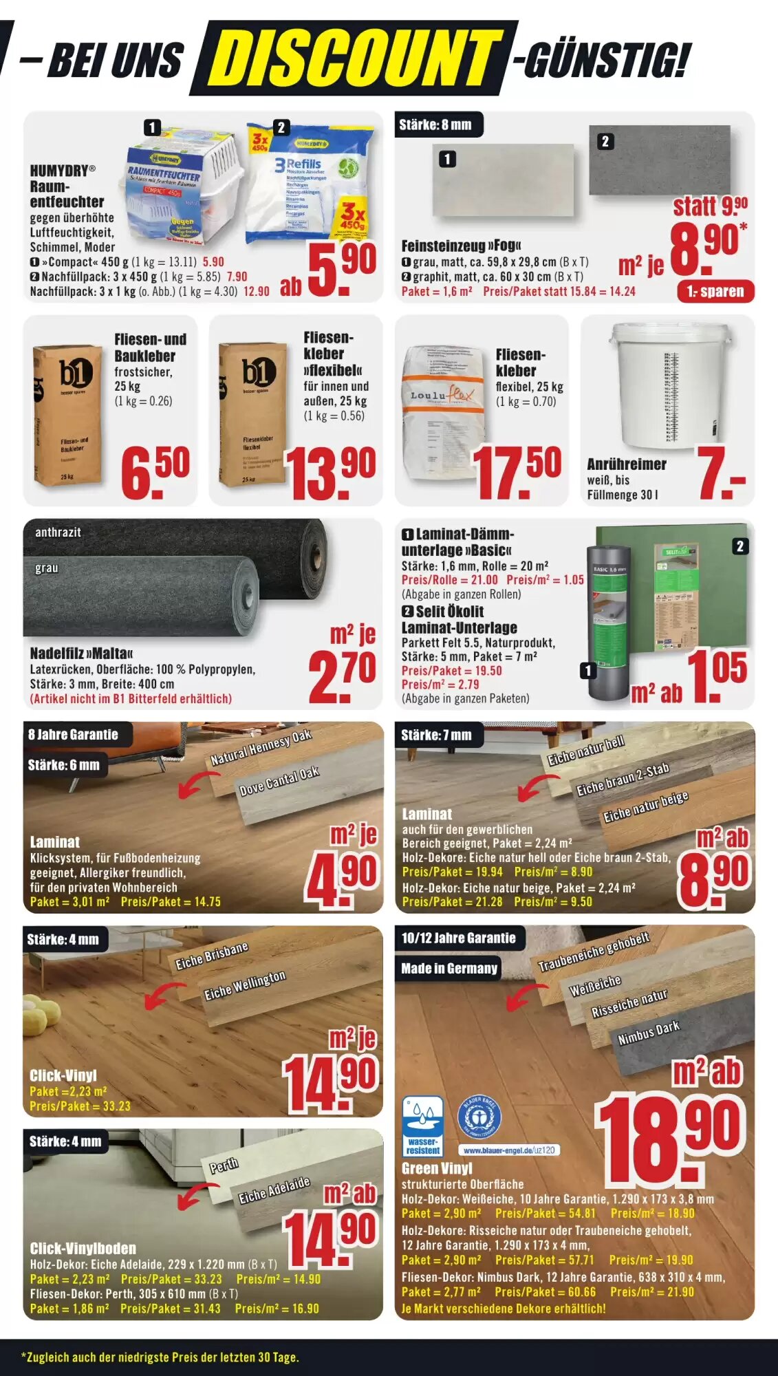 B1 Discount Baumarkt Prospekt (ab 26.07.2026) zum Blättern - Seite 11