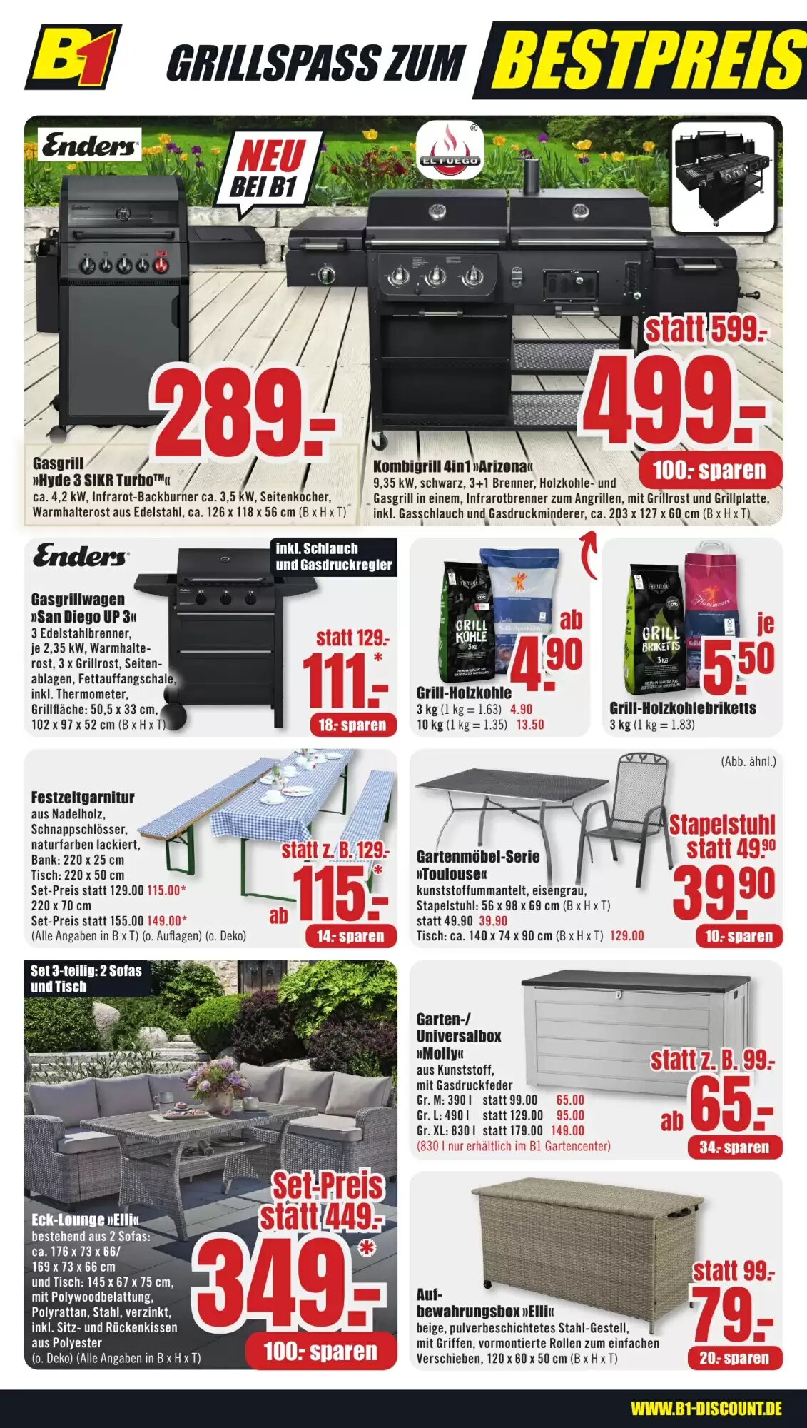 B1 Discount Baumarkt Prospekt (ab 26.07.2026) zum Blättern - Seite 2