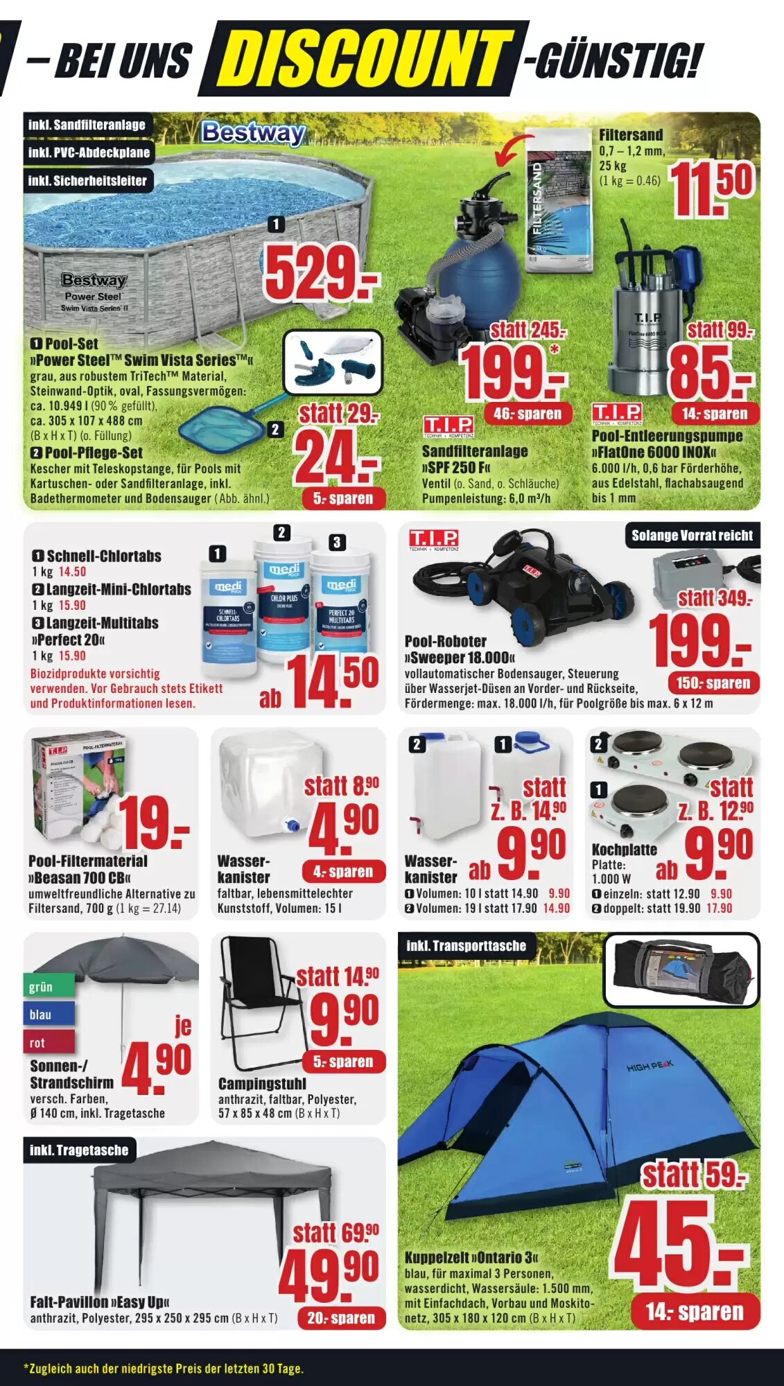 B1 Discount Baumarkt Prospekt (ab 26.07.2026) zum Blättern - Seite 3