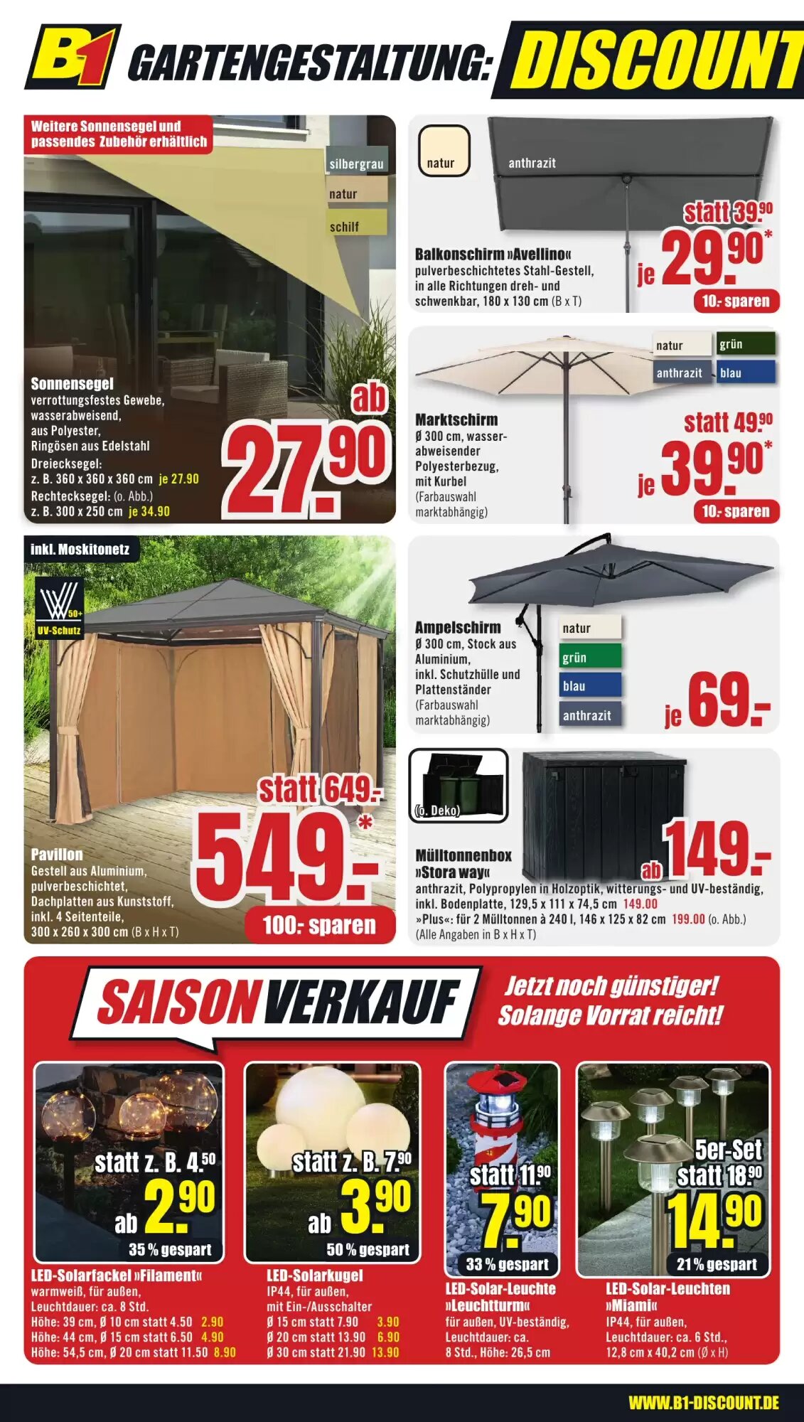 B1 Discount Baumarkt Prospekt (ab 26.07.2026) zum Blättern - Seite 4