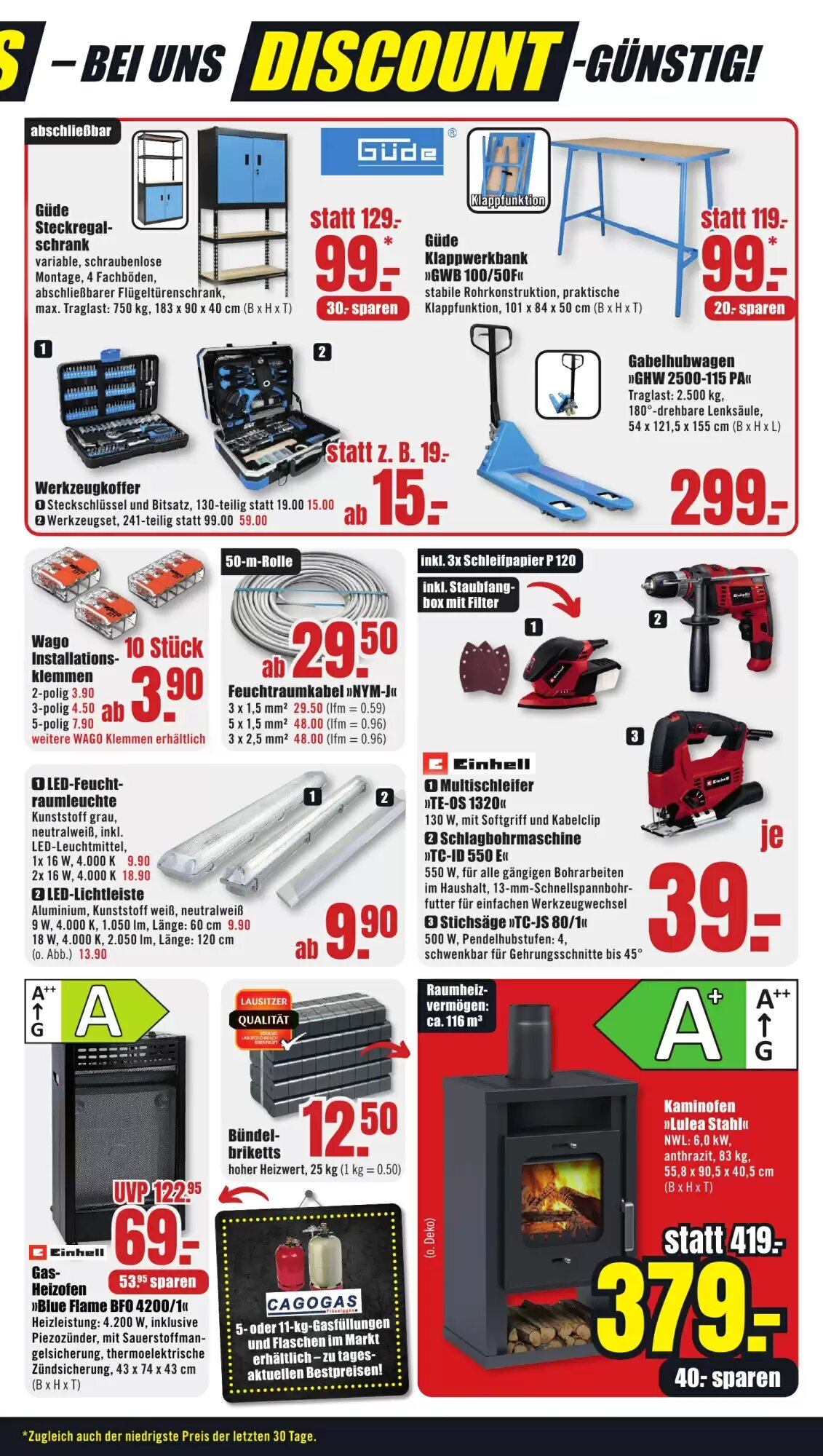 B1 Discount Baumarkt Prospekt (ab 26.07.2026) zum Blättern - Seite 9
