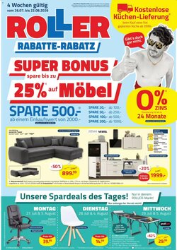 ROLLER Prospekt (ab 26.07.2026) zum Blättern