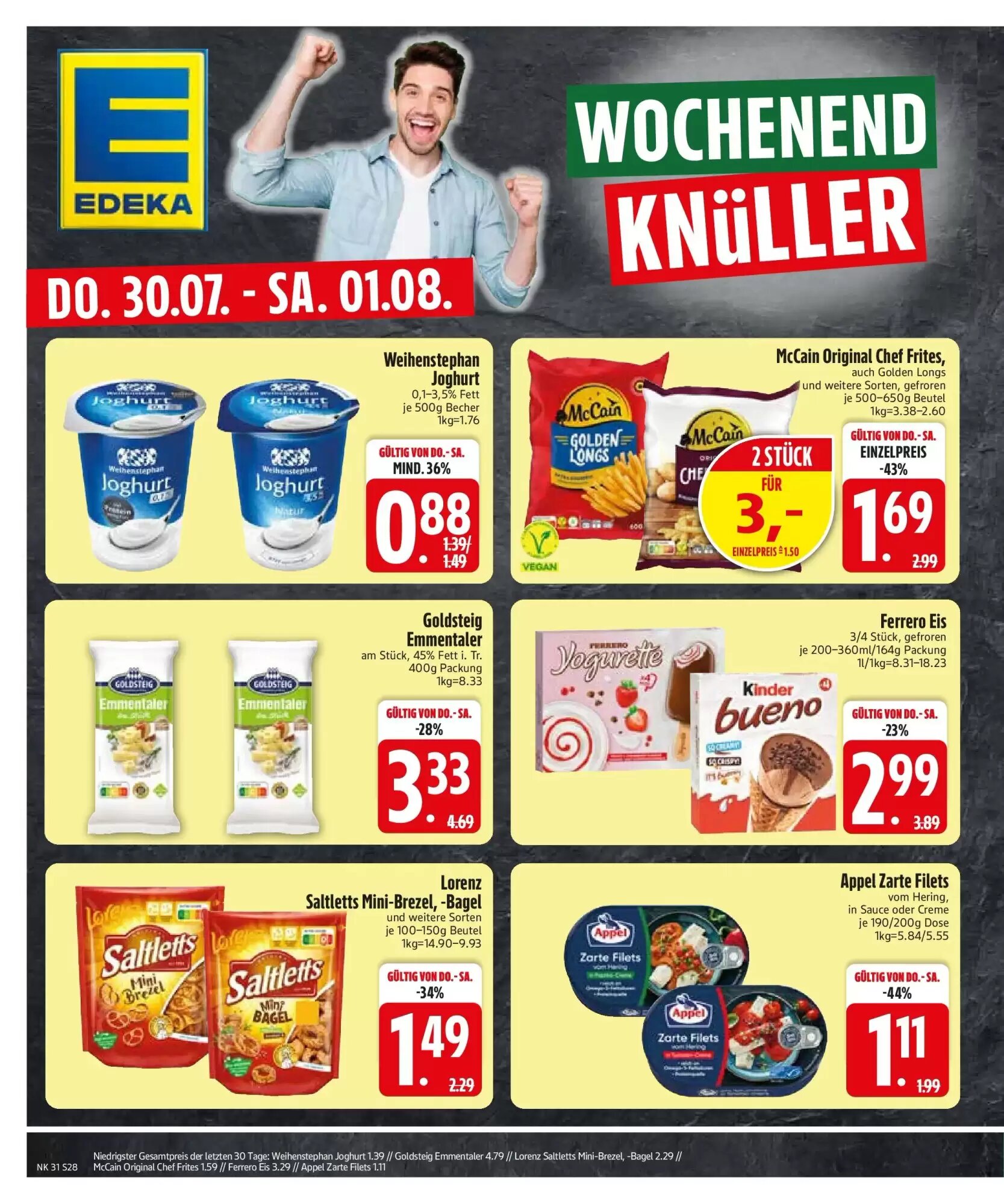 Edeka Prospekt (ab 26.07.2026) zum Blättern - Seite 30