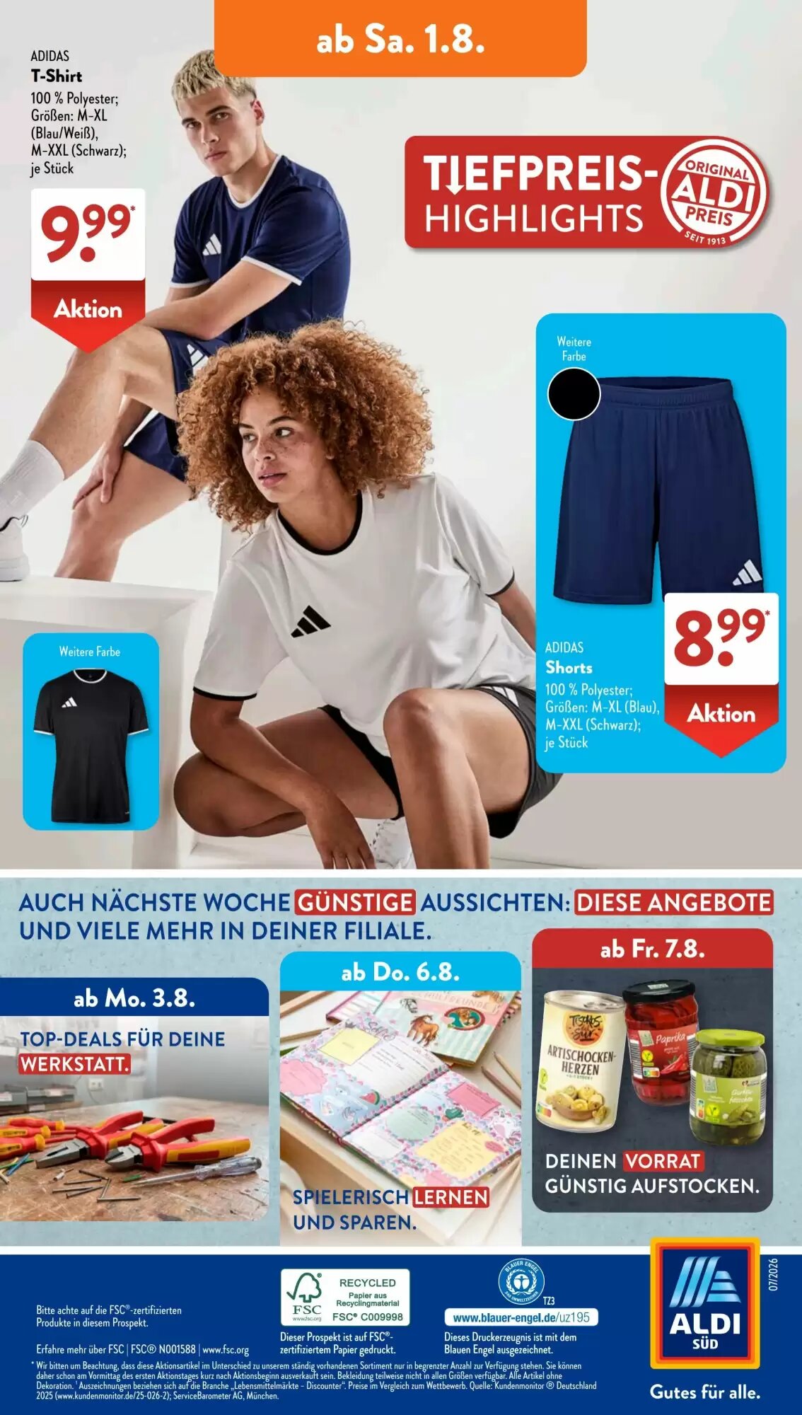 Aldi Süd Prospekt (ab 27.07.2026) zum Blättern - Seite 17